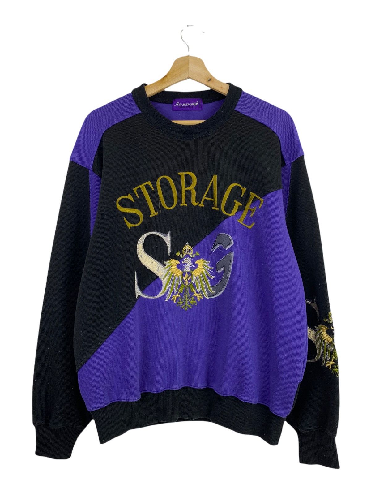 Japanese Brand × Vintage Vintage Storage embroidery logo sweatshirt Size US L / EU 52-54 / 3 - 2 Thumbnail
