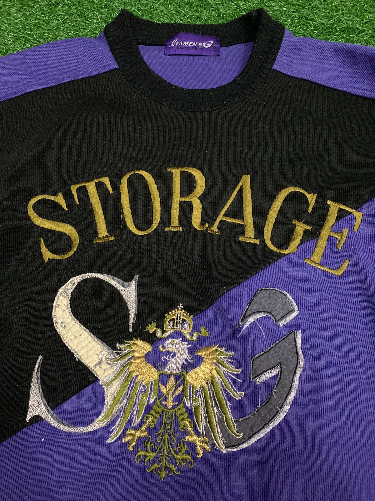 Japanese Brand × Vintage Vintage Storage embroidery logo sweatshirt Size US L / EU 52-54 / 3 - 7 Thumbnail