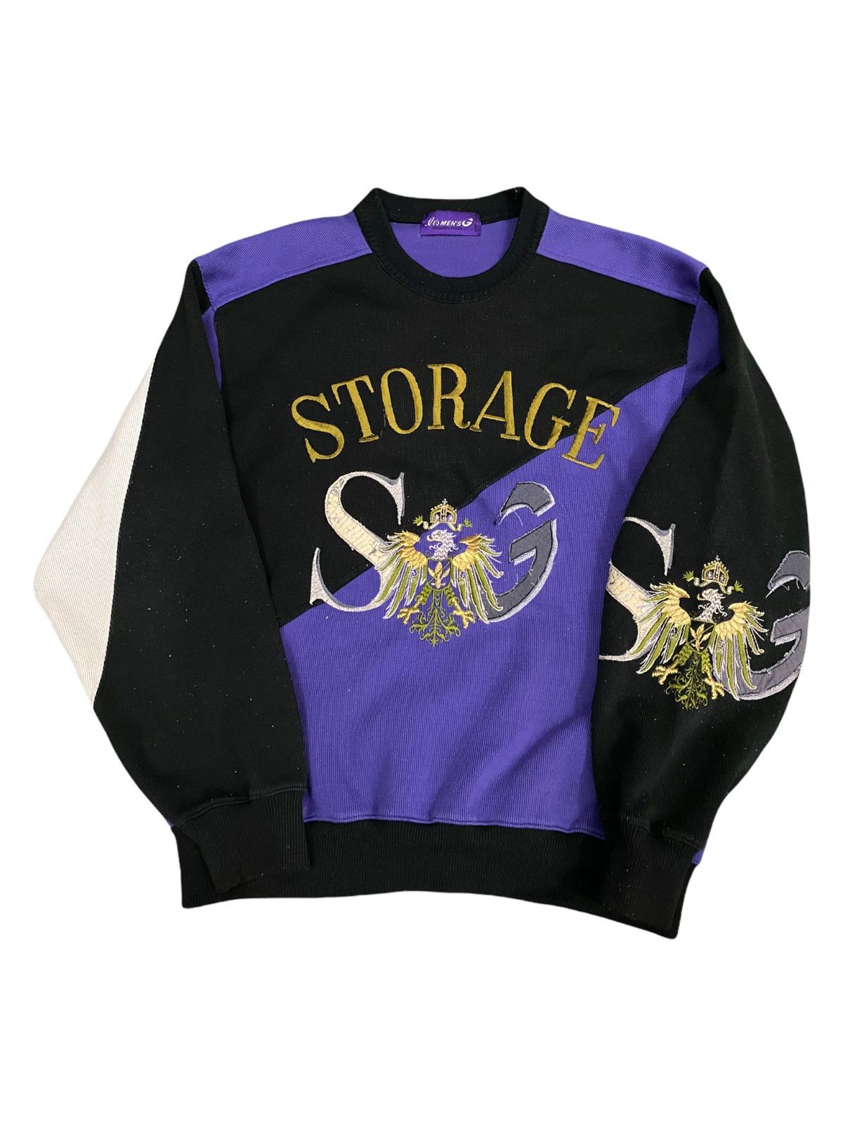 Japanese Brand × Vintage Vintage Storage embroidery logo sweatshirt Size US L / EU 52-54 / 3 - 1 Thumbnail