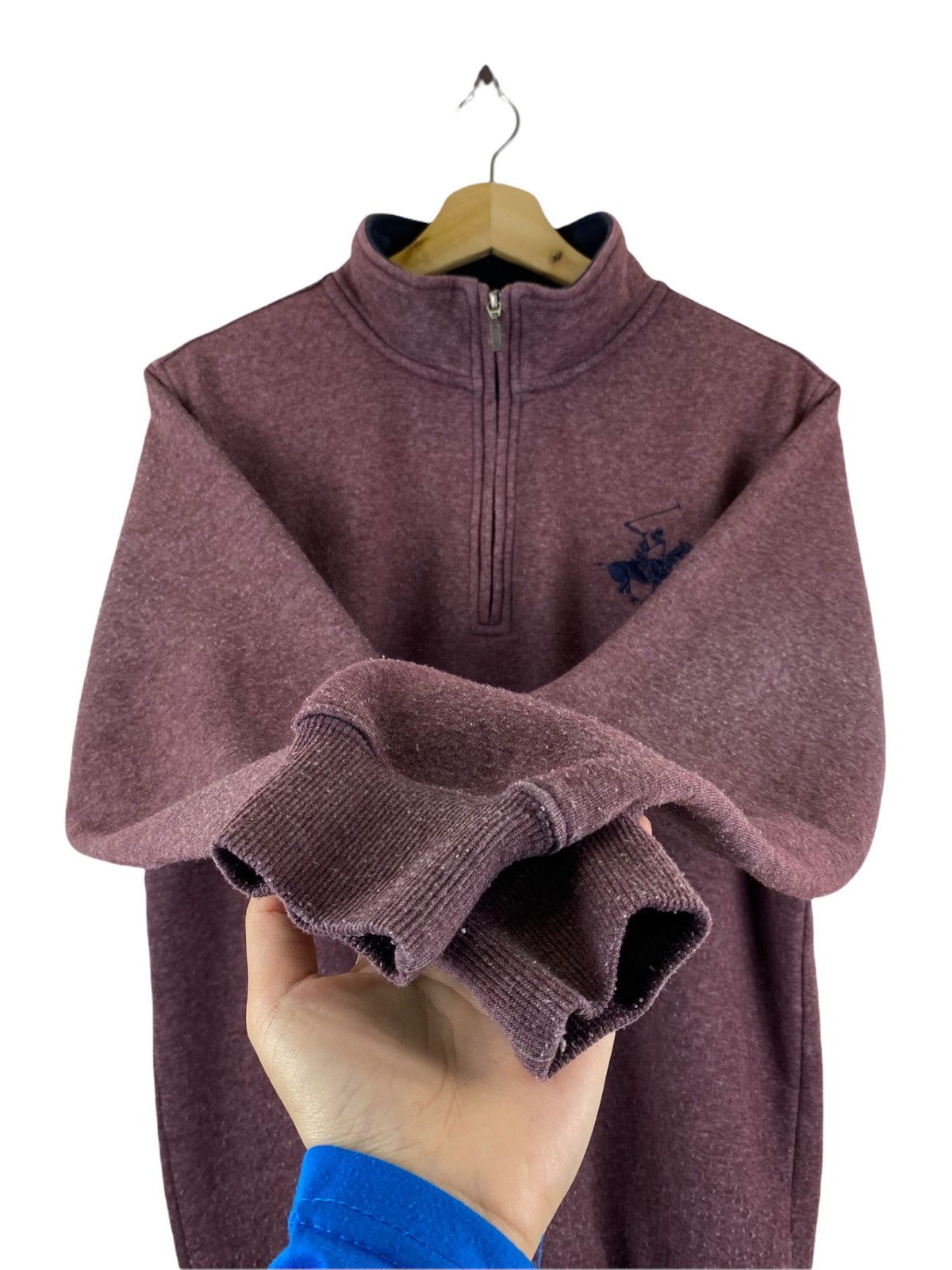 Beverly Hills Polo Club × Vintage VINTAGE BEVERLY HILLS POLO CLUB SWEATSHIRT Size US L / EU 52-54 / 3 - 3 Thumbnail