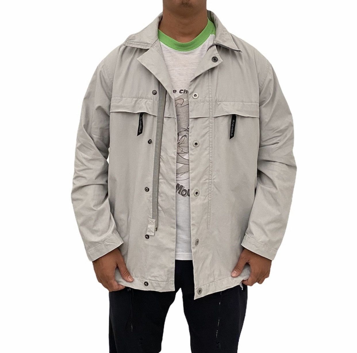 image of R.newbold Division Of Paul Smith Limited Jacket in Grey, Men's (Size Large)
