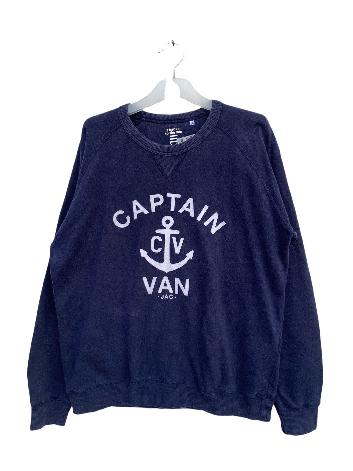 Japanese Brand Captain Van Jac Sweatshirt Size US XL / EU 56 / 4 - 1 Thumbnail