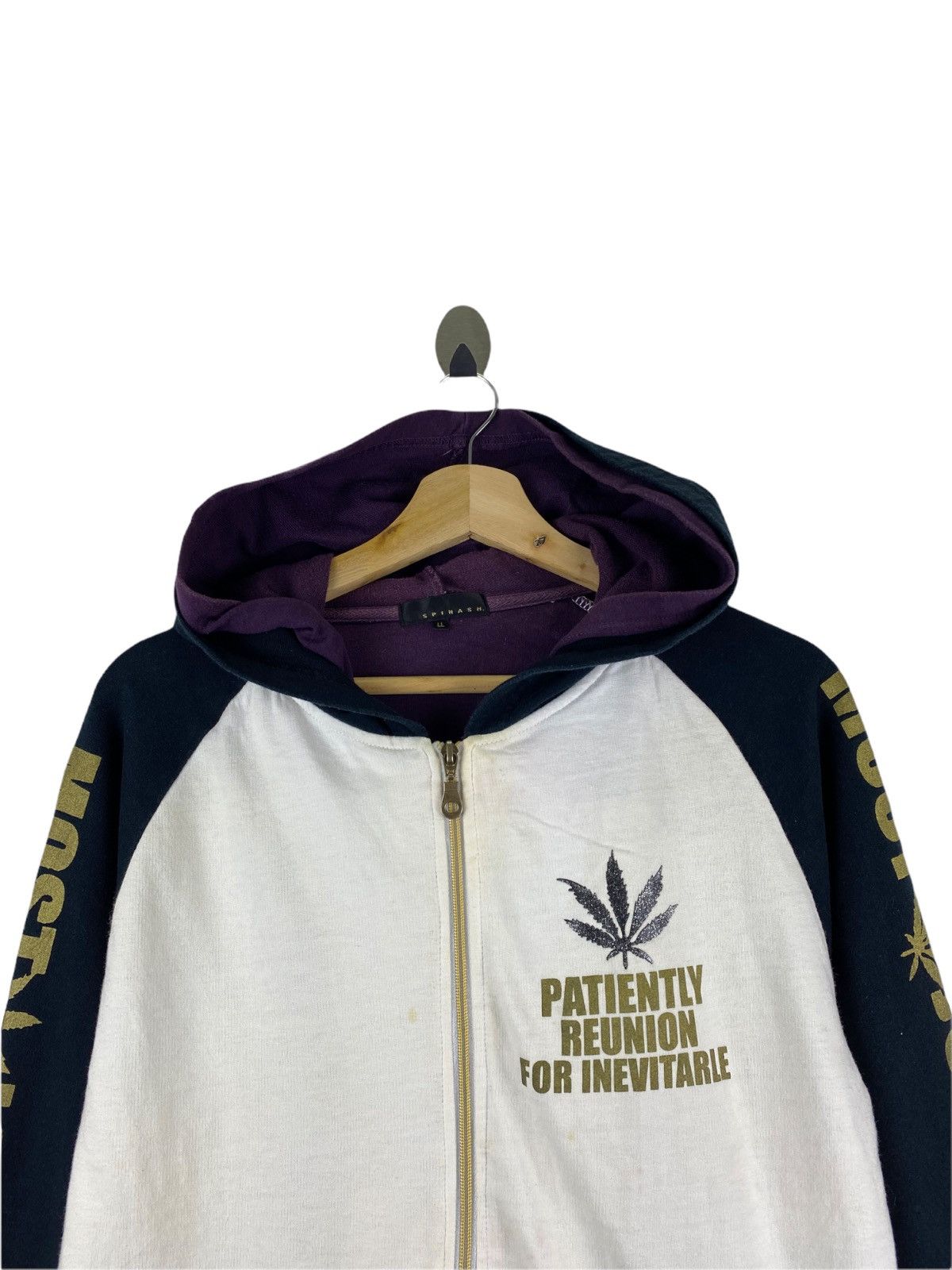 Japanese Brand SPINASH BRAND ZIP UP HOODIE Size US L / EU 52-54 / 3 - 3 Thumbnail
