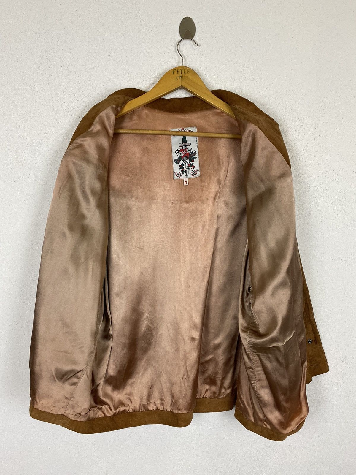 Leather VINTAGE VENT COUVERT LEATHER JACKET COWBOY STYLE Size US M / EU 48-50 / 2 - 8 Thumbnail