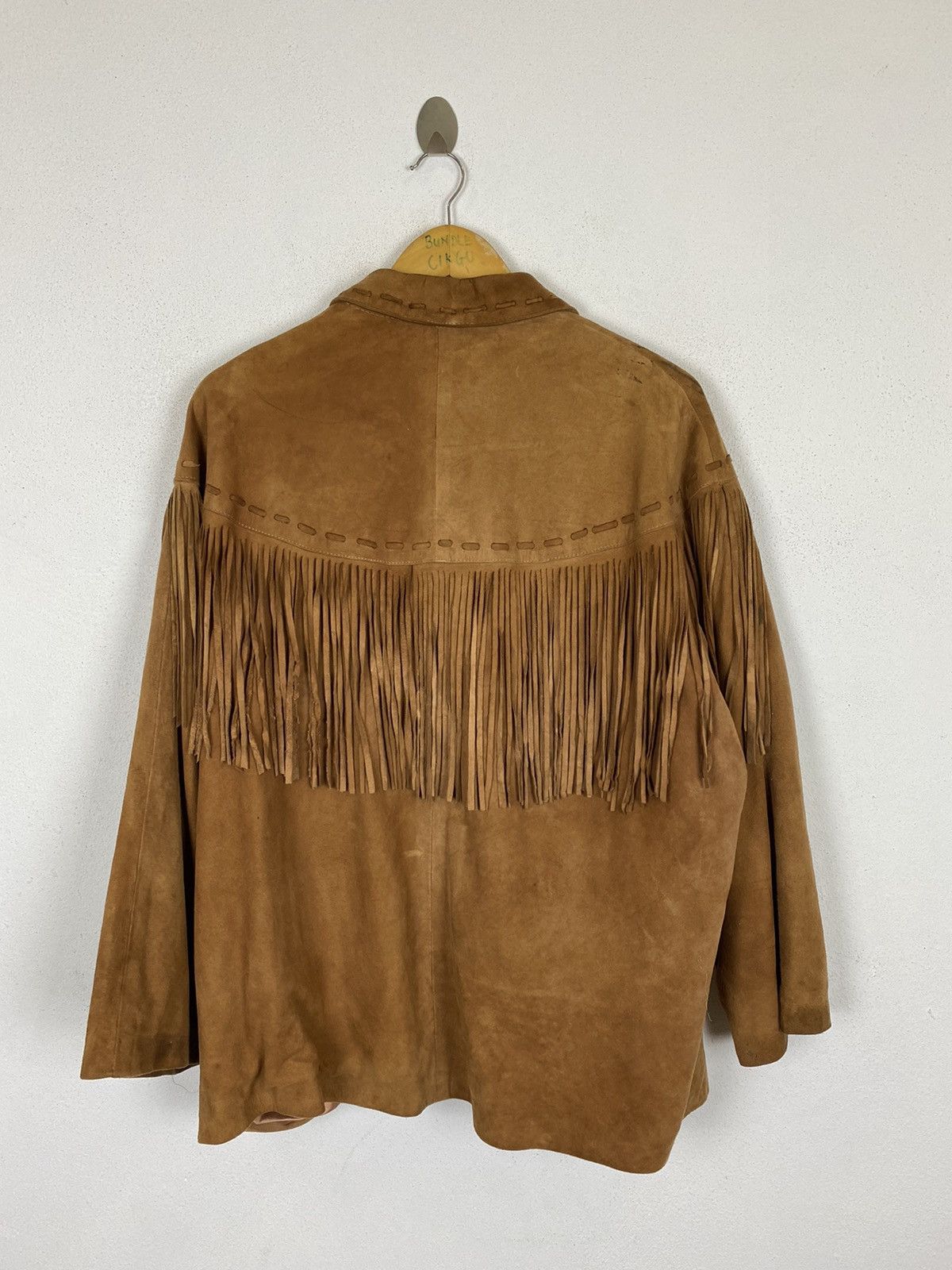 Leather VINTAGE VENT COUVERT LEATHER JACKET COWBOY STYLE Size US M / EU 48-50 / 2 - 4 Thumbnail