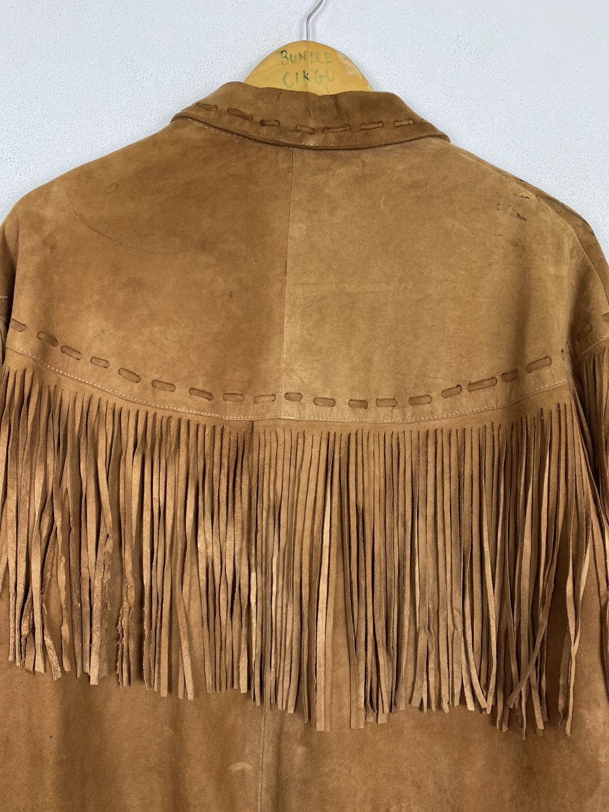 Leather VINTAGE VENT COUVERT LEATHER JACKET COWBOY STYLE Size US M / EU 48-50 / 2 - 5 Thumbnail