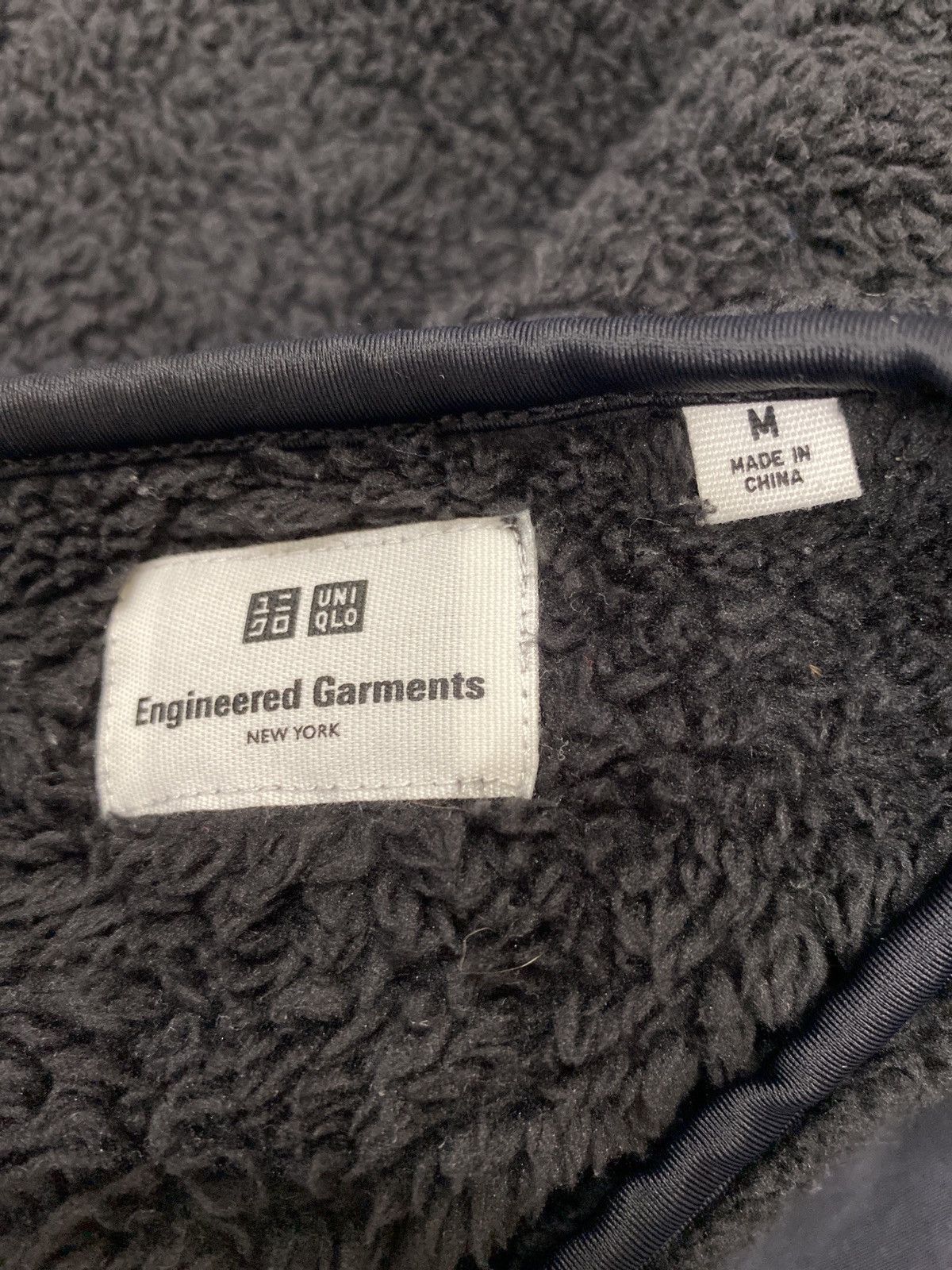 Engineered Garments × Uniqlo Uniqlo Engineered garment black fleece Size US M / EU 48-50 / 2 - 4 Thumbnail