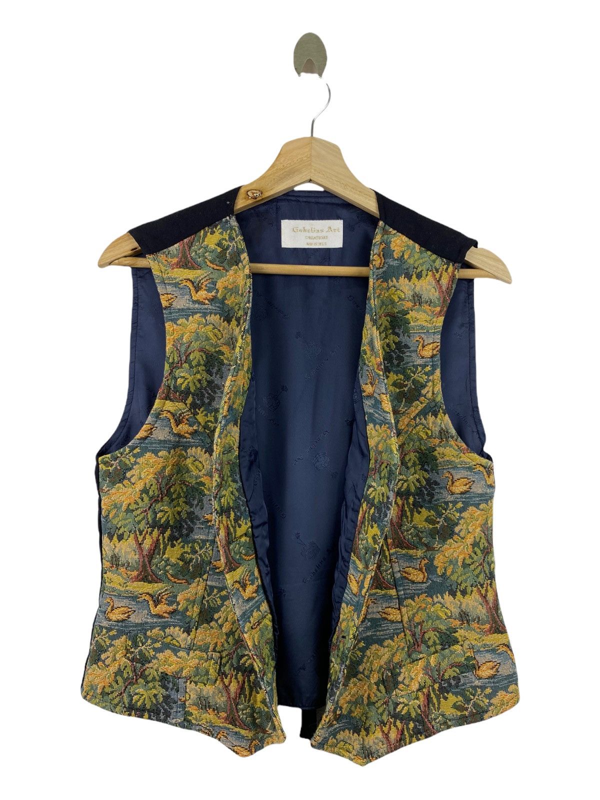 Vintage Vintage Gabelins Art classic vest nice design Size US M / EU 48-50 / 2 - 3 Thumbnail