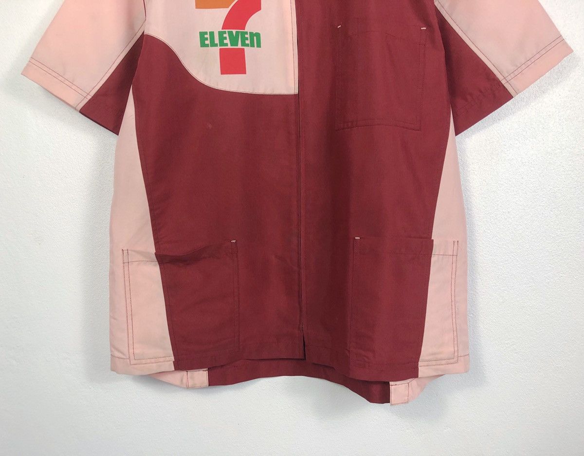 Uniform Wares Rare Vintage 7 Eleven Zipper Tops Uniform Size US L / EU 52-54 / 3 - 3 Thumbnail
