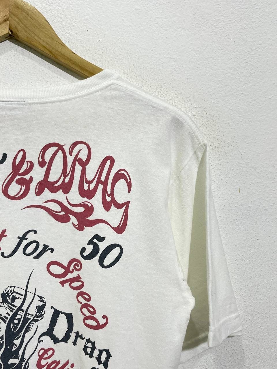 Vintage Vintage Mooneyes Drag Custom Racing California Tshirt Size US S / EU 44-46 / 1 - 4 Thumbnail