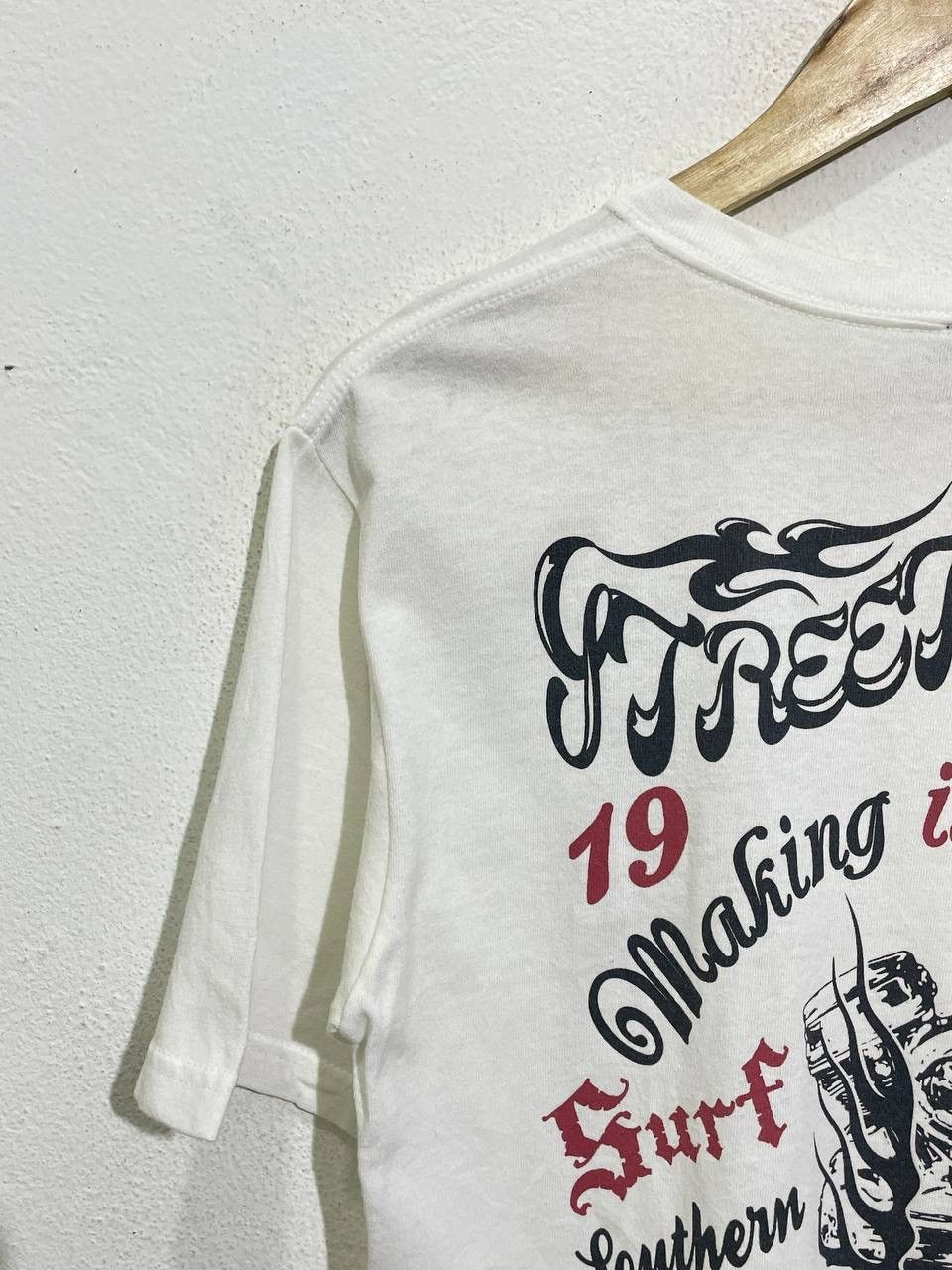 Vintage Vintage Mooneyes Drag Custom Racing California Tshirt Size US S / EU 44-46 / 1 - 3 Thumbnail