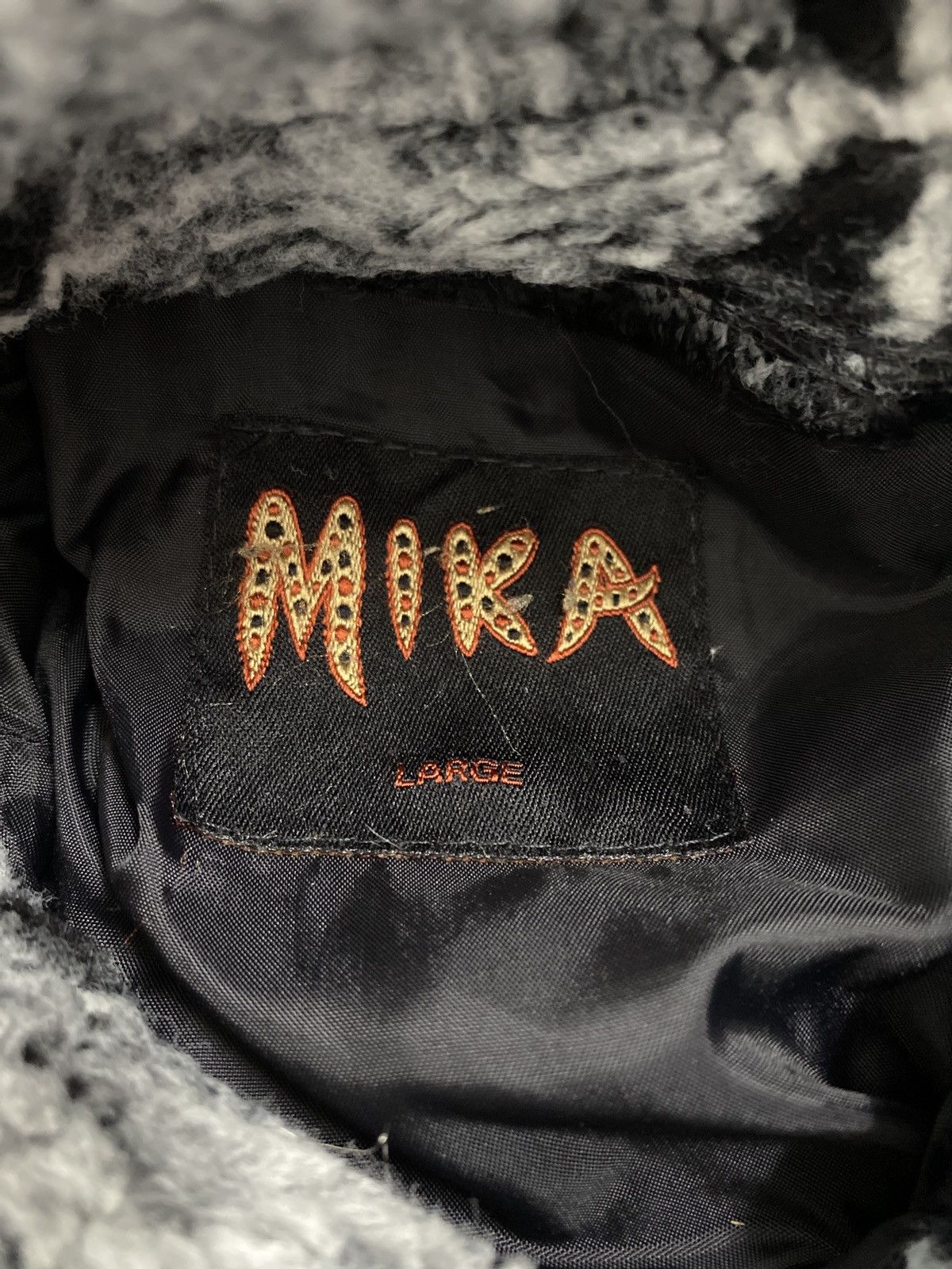Japanese Brand × Vintage Vintage Mika zip up deep fleece jacket Size US L / EU 52-54 / 3 - 4 Thumbnail