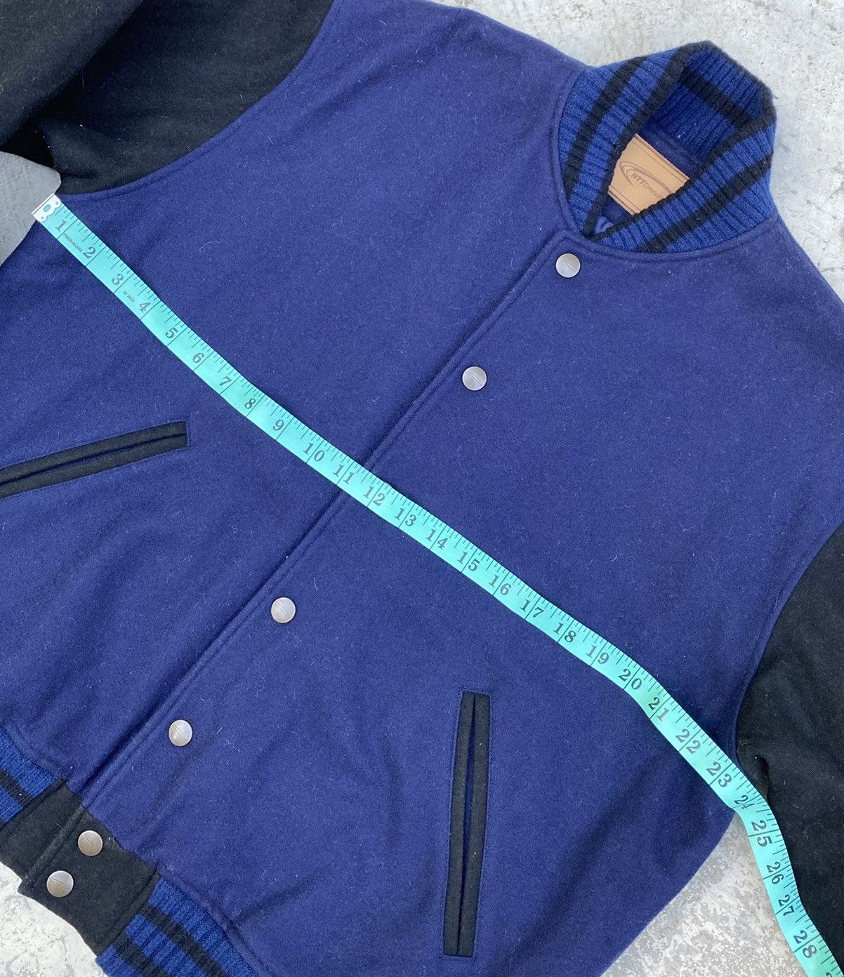 Japanese Brand NTT Communication Varsity Jacket Size US L / EU 52-54 / 3 - 12 Thumbnail