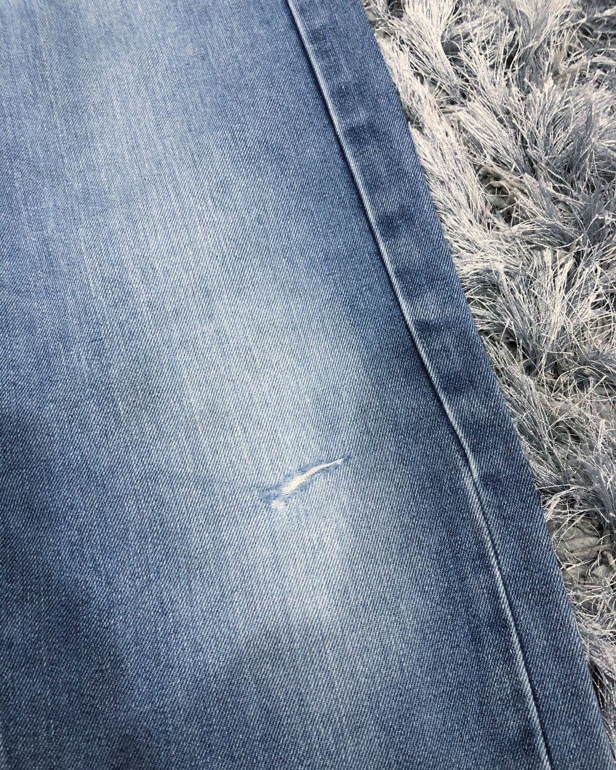 Issey Miyake Rare Ne-net Issey Miyake Patchwork Indigo Dye Denim Jeans Size US 30 / EU 46 - 18 Thumbnail