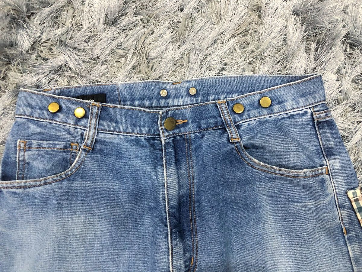 Issey Miyake Rare Ne-net Issey Miyake Patchwork Indigo Dye Denim Jeans Size US 30 / EU 46 - 3 Thumbnail
