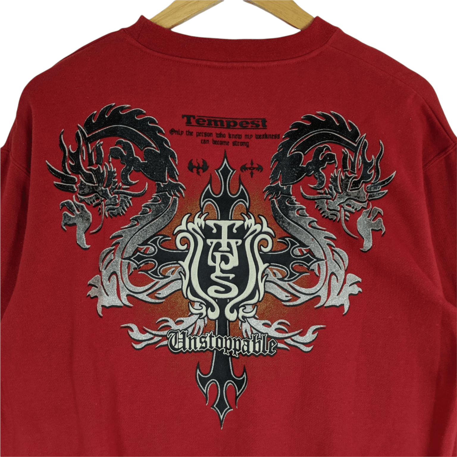 Japanese Brand TEMPEST Punk Gothic Harajuku Jumper Sweatshirt Size US M / EU 48-50 / 2 - 4 Thumbnail