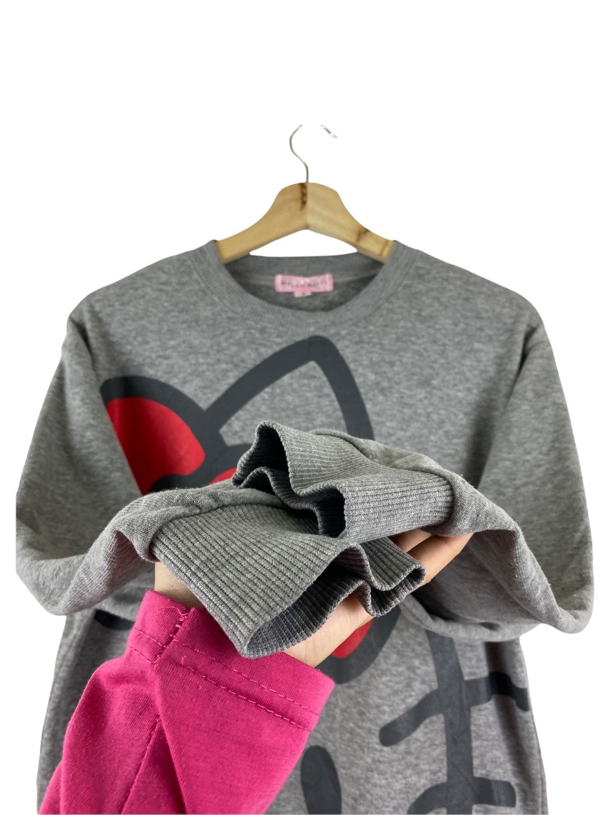 Anime × Cartoon Network × Vintage Vintage Hello Kitty Logo sweatshirt Size US S / EU 44-46 / 1 - 4 Thumbnail