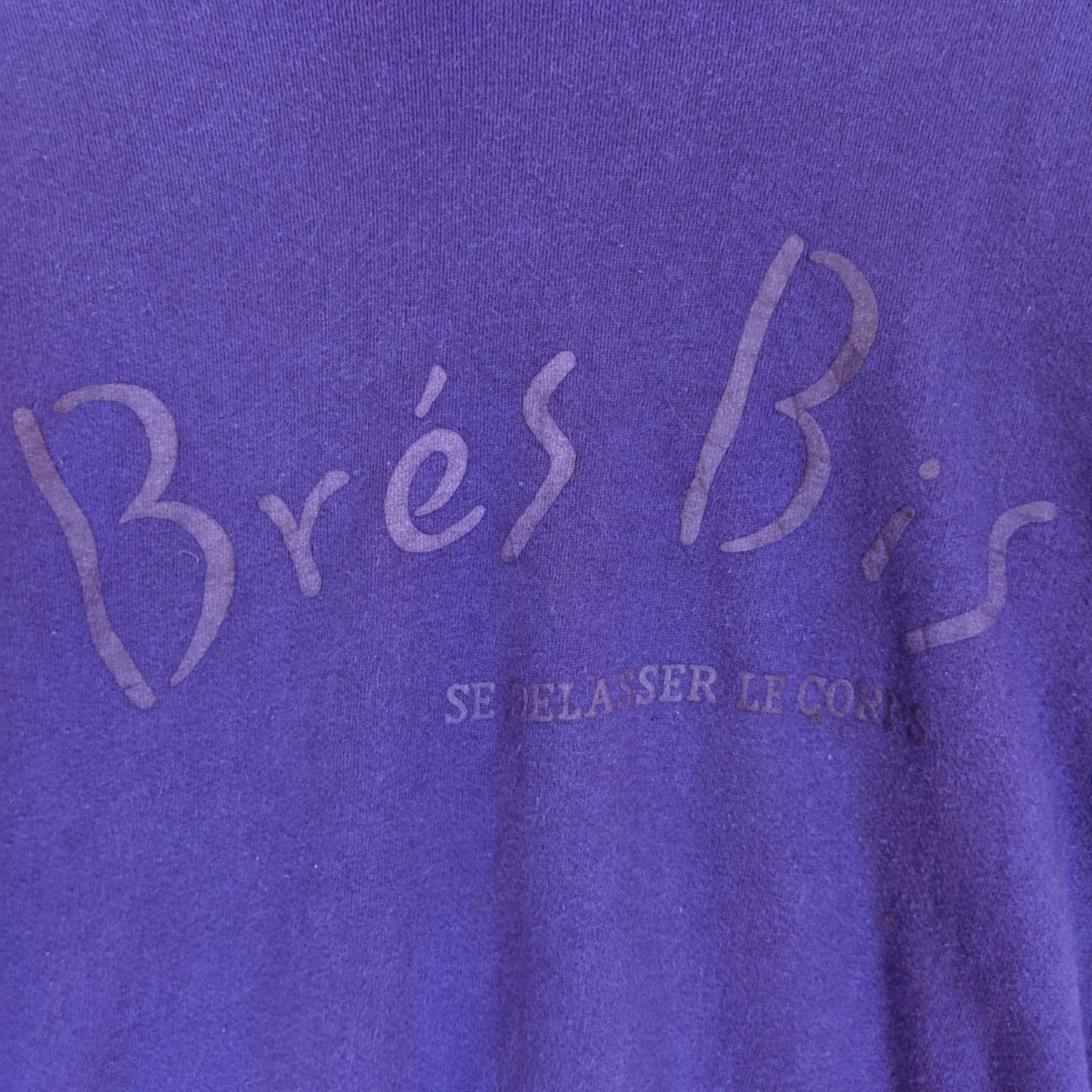 Japanese Brand × Vintage Vintage BRE'S BIS Big Spell Out Jumper Sweatshirt Size US S / EU 44-46 / 1 - 5 Thumbnail