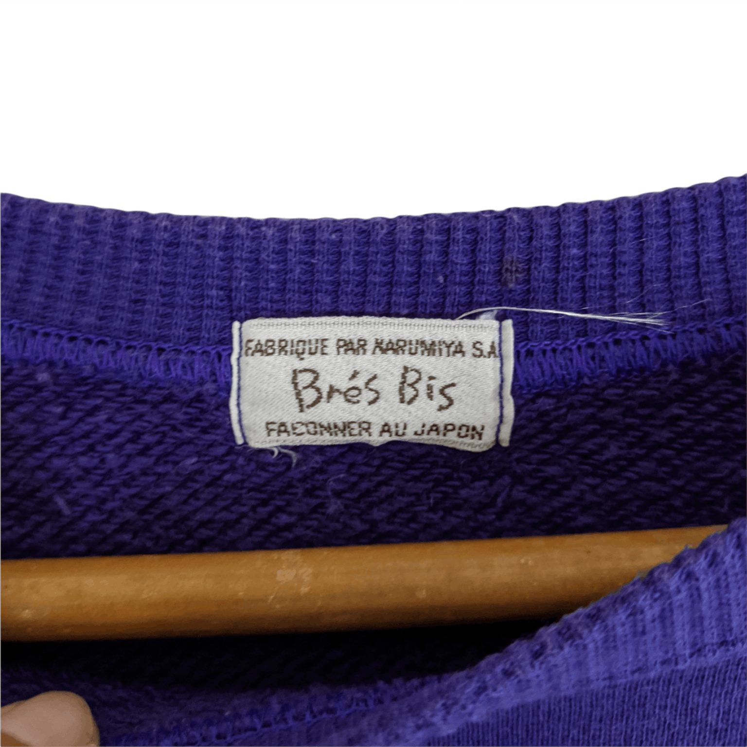 Japanese Brand × Vintage Vintage BRE'S BIS Big Spell Out Jumper Sweatshirt Size US S / EU 44-46 / 1 - 9 Thumbnail