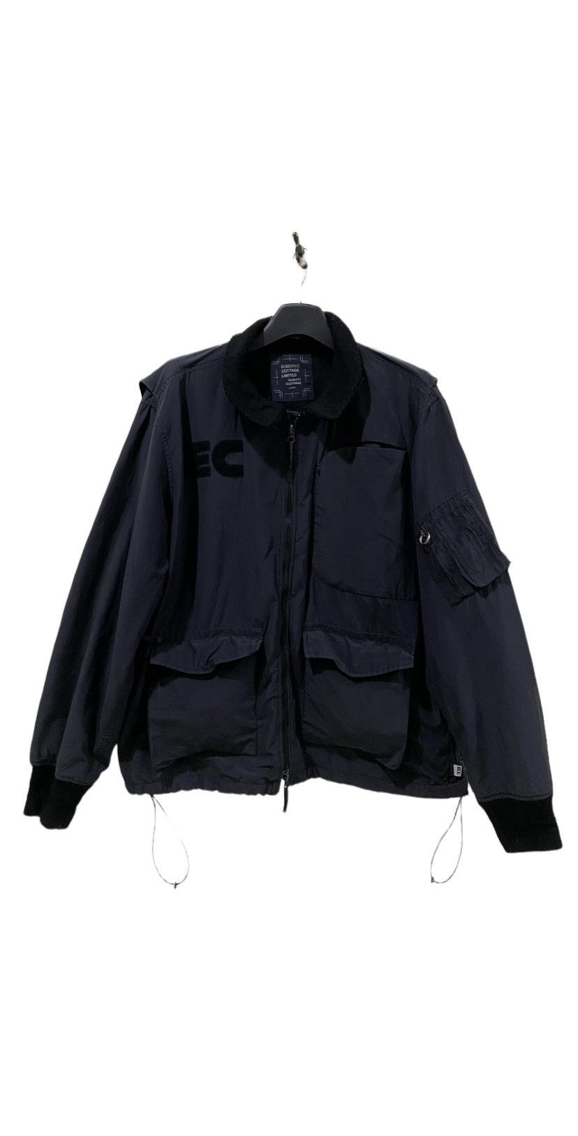 image of Vintage Fragment Electric Cottage Analog Jacket in Navy Blue, Men's (Size Large)