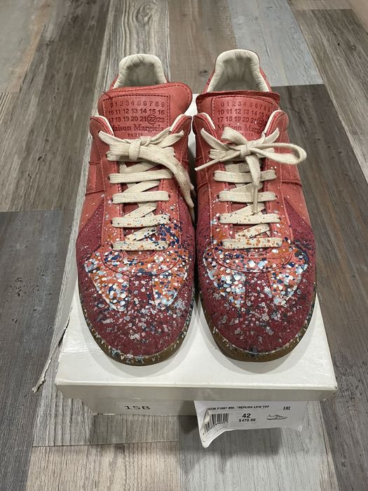 Maison Margiela Paint splatter gats Maison Margiela | Grailed