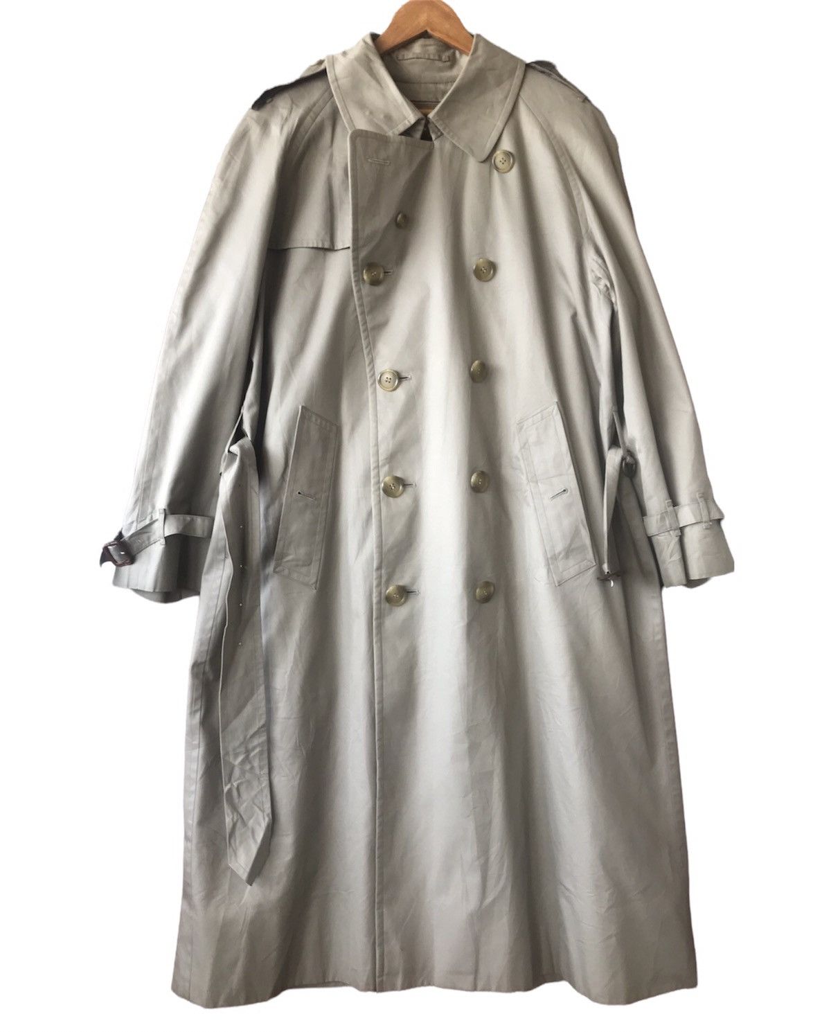 Burberry Burberry Nova Check Double Breasted Trench Coat Long Jacket Size US M / EU 48-50 / 2 - 2 Thumbnail