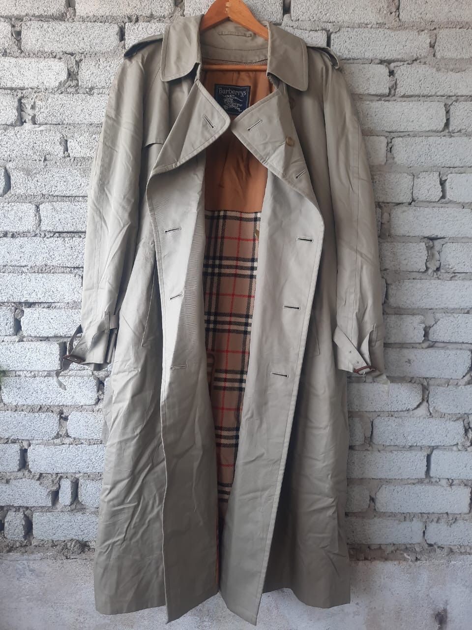 Burberry Burberry Nova Check Double Breasted Trench Coat Long Jacket Size US M / EU 48-50 / 2 - 16 Thumbnail