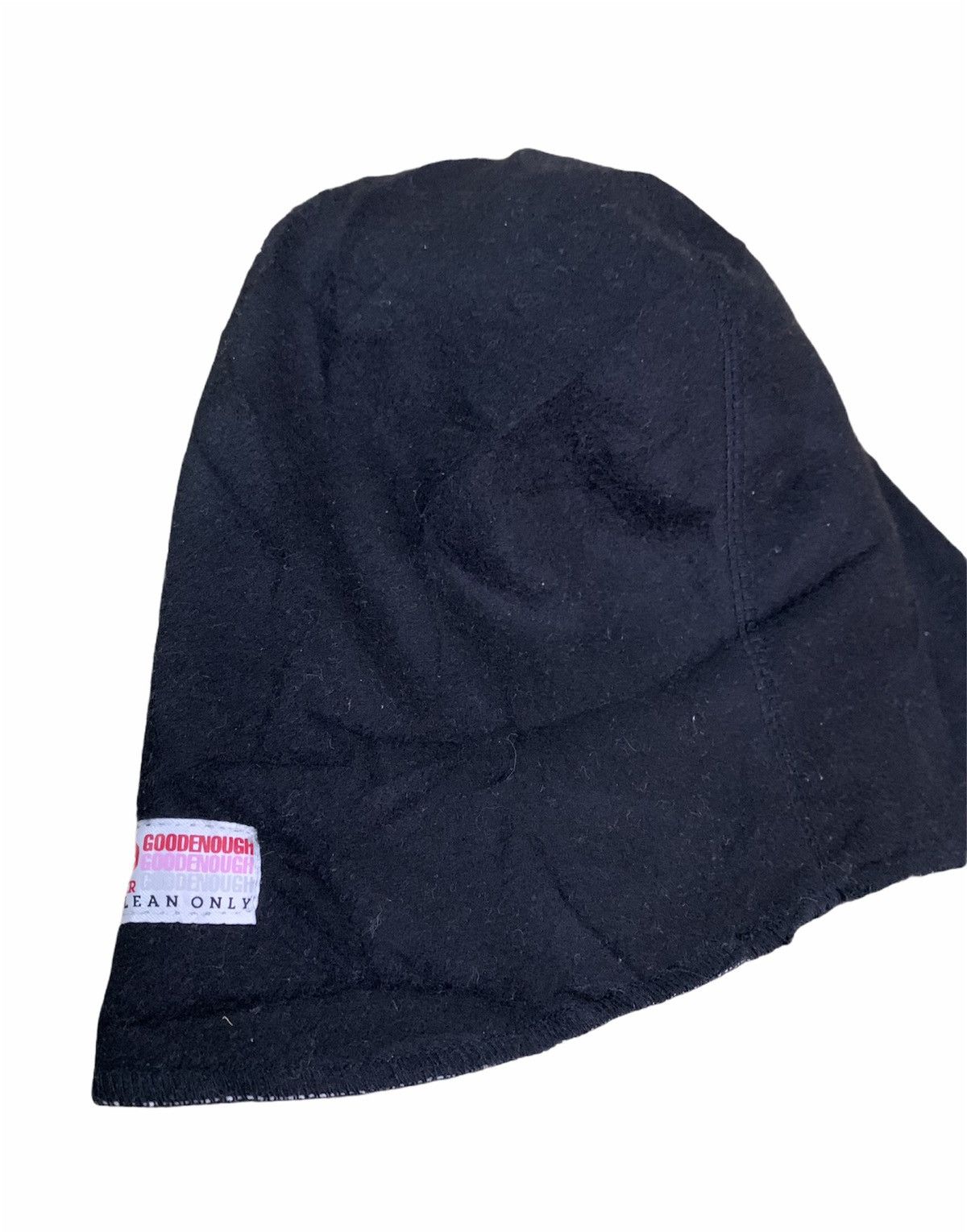 GOODENOUGH Vintage Japanese GoodEnough Beanie Black Hat Size ONE SIZE - 5 Thumbnail
