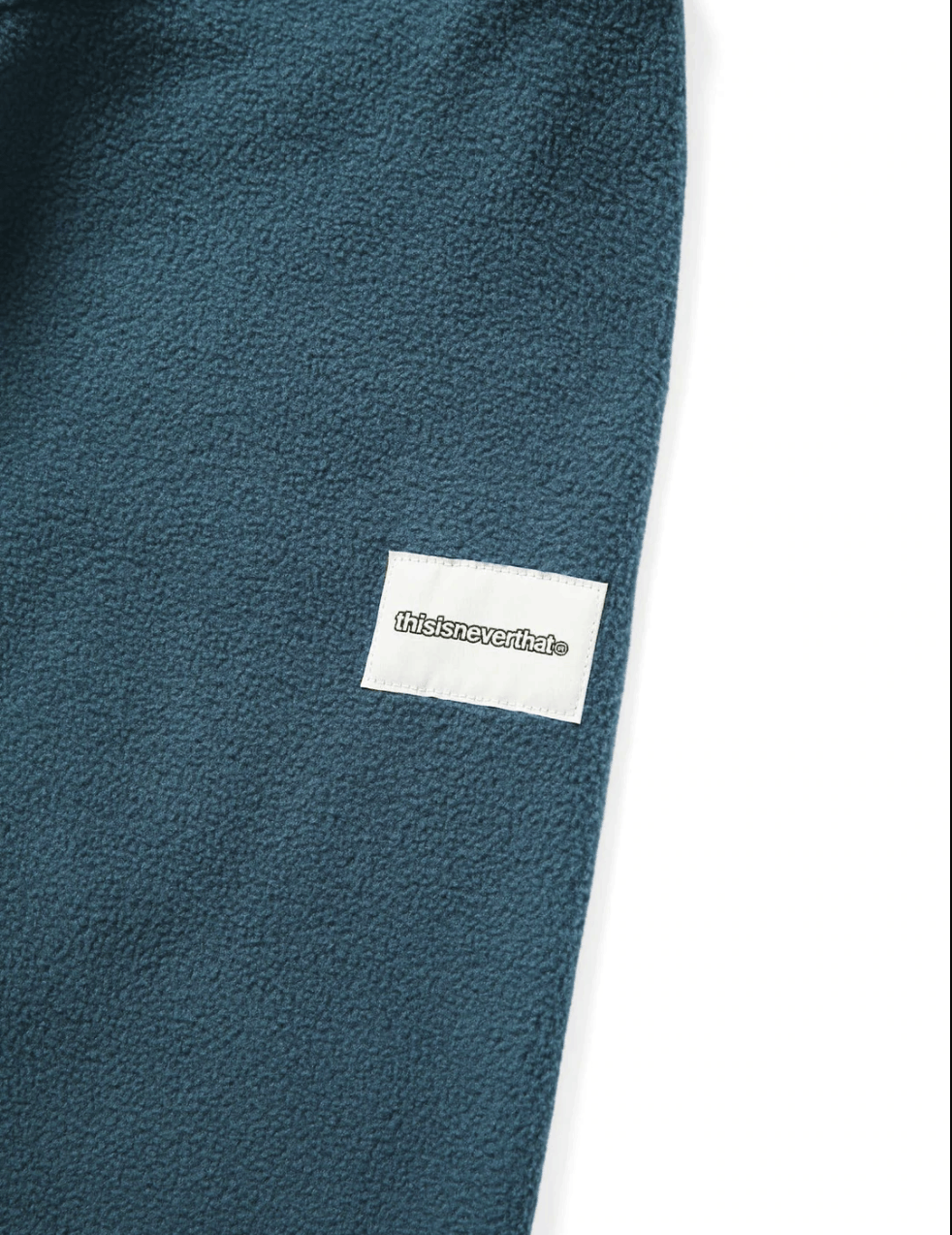 thisisneverthat Thisisneverthat Fleece Half Zip Pullover Blue Green • S Size US S / EU 44-46 / 1 - 2 Thumbnail