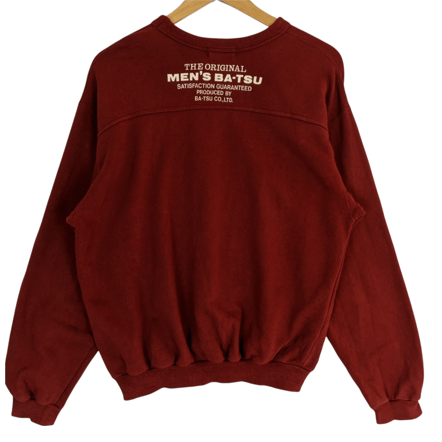 Japanese Brand Japan Vintage MEN'S BATSU Retro Jumper Sweatshirt Size US M / EU 48-50 / 2 - 4 Thumbnail