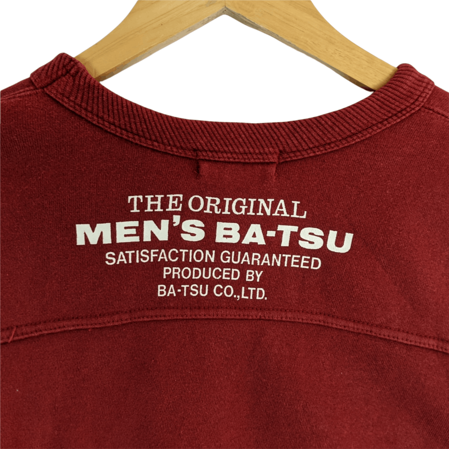 Japanese Brand Japan Vintage MEN'S BATSU Retro Jumper Sweatshirt Size US M / EU 48-50 / 2 - 5 Thumbnail