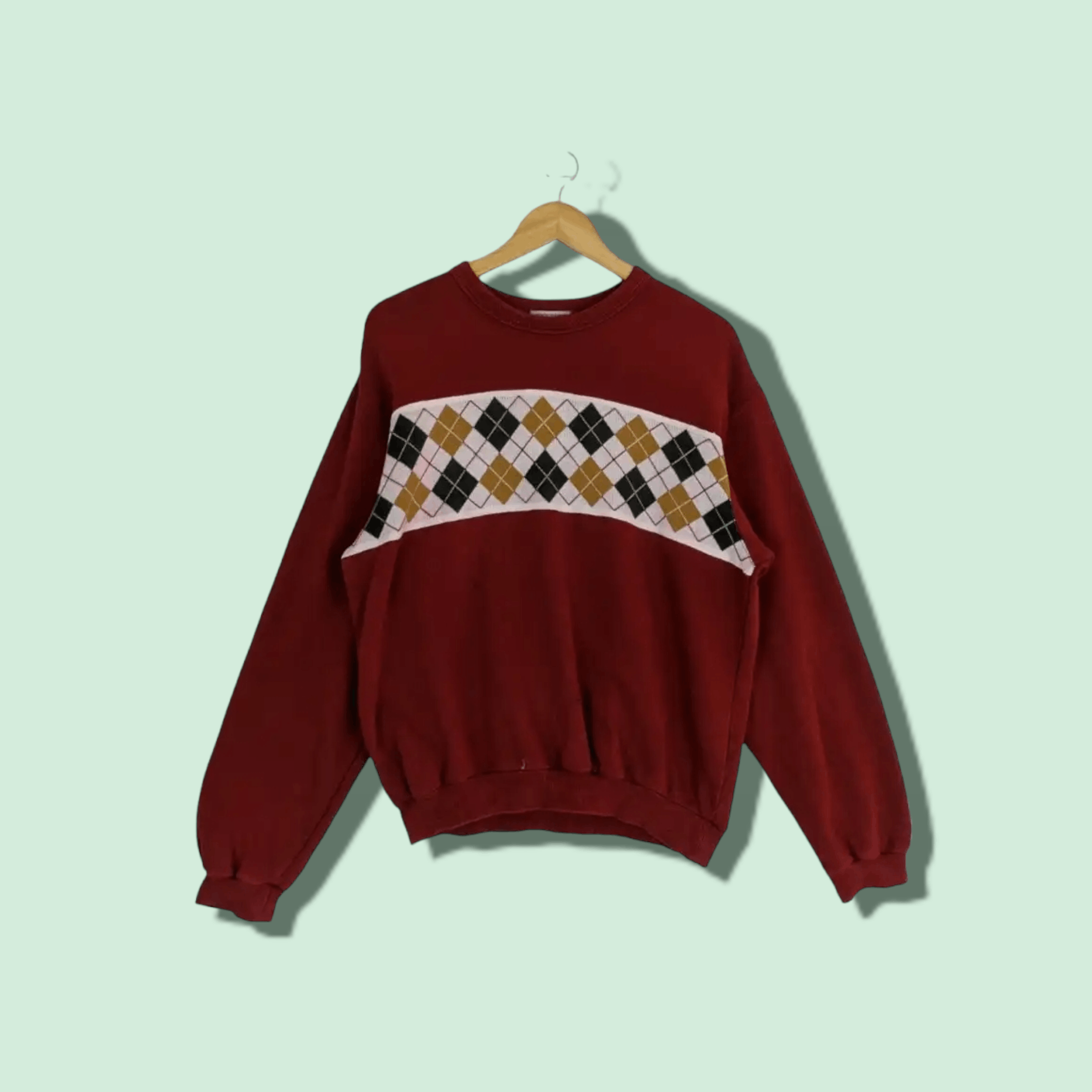 Japanese Brand Japan Vintage MEN'S BATSU Retro Jumper Sweatshirt Size US M / EU 48-50 / 2 - 1 Thumbnail