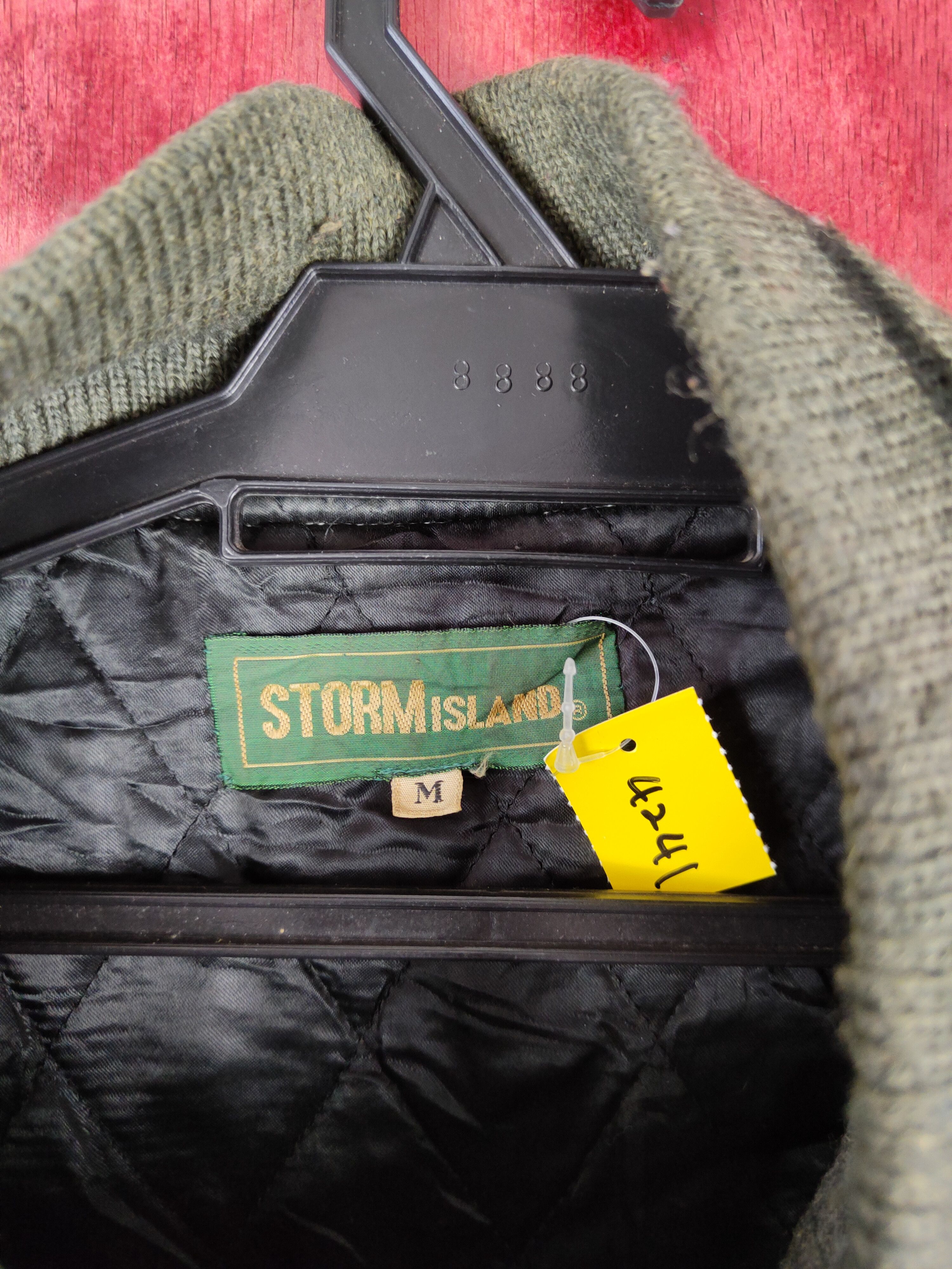 Japanese Brand Storm Island Gray plain varsity jacket #4241 Size US M / EU 48-50 / 2 - 12 Thumbnail