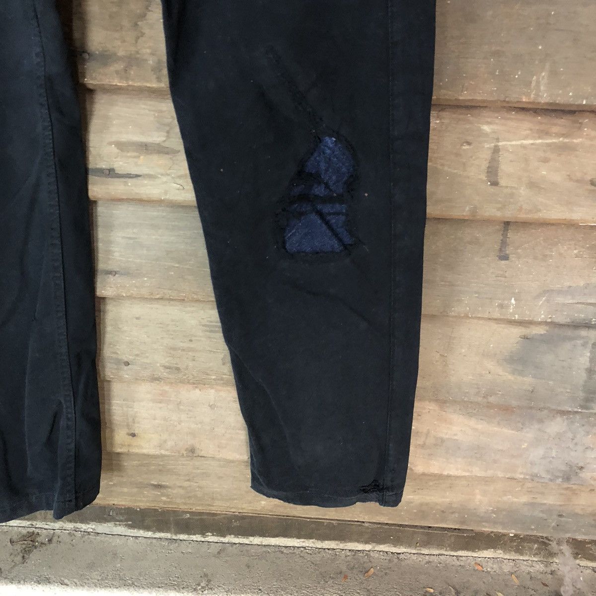 Armani Exchange Armani Exchange Dark blue distressed Cargo Pants #6936 Size US 31 - 9 Thumbnail