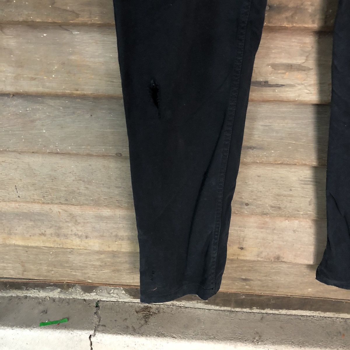 Armani Exchange Armani Exchange Dark blue distressed Cargo Pants #6936 Size US 31 - 8 Thumbnail