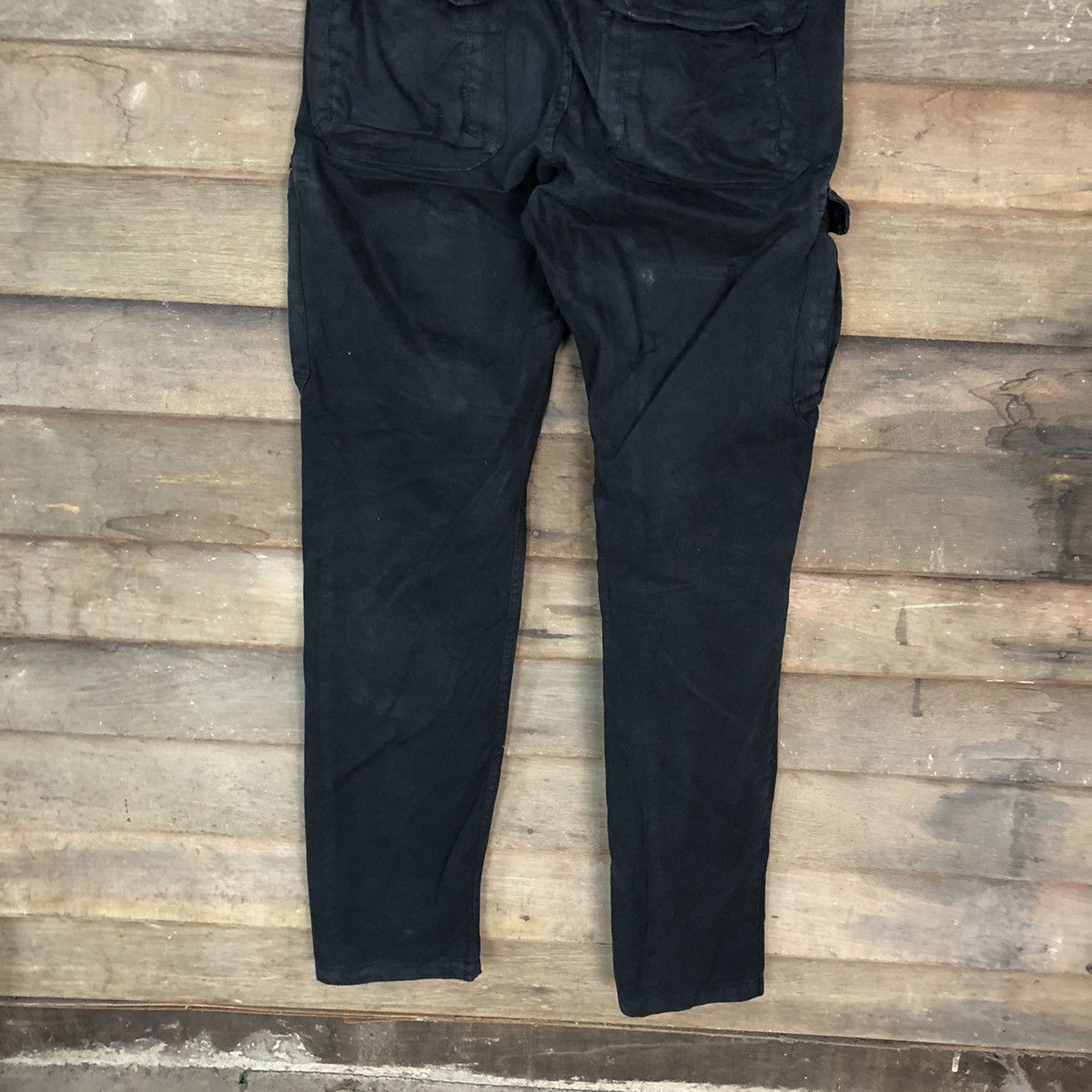 Armani Exchange Armani Exchange Dark blue distressed Cargo Pants #6936 Size US 31 - 13 Thumbnail