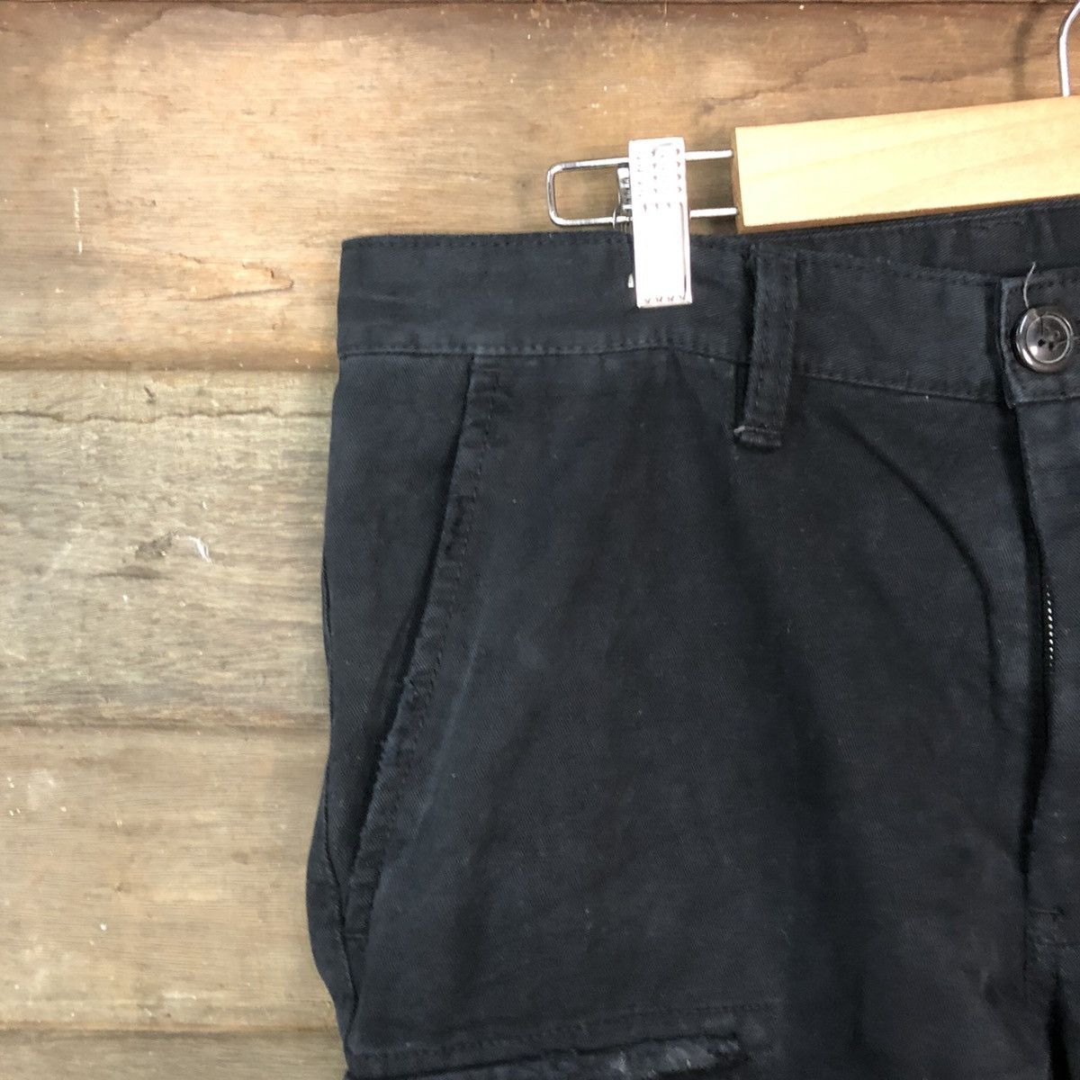 Armani Exchange Armani Exchange Dark blue distressed Cargo Pants #6936 Size US 31 - 4 Thumbnail