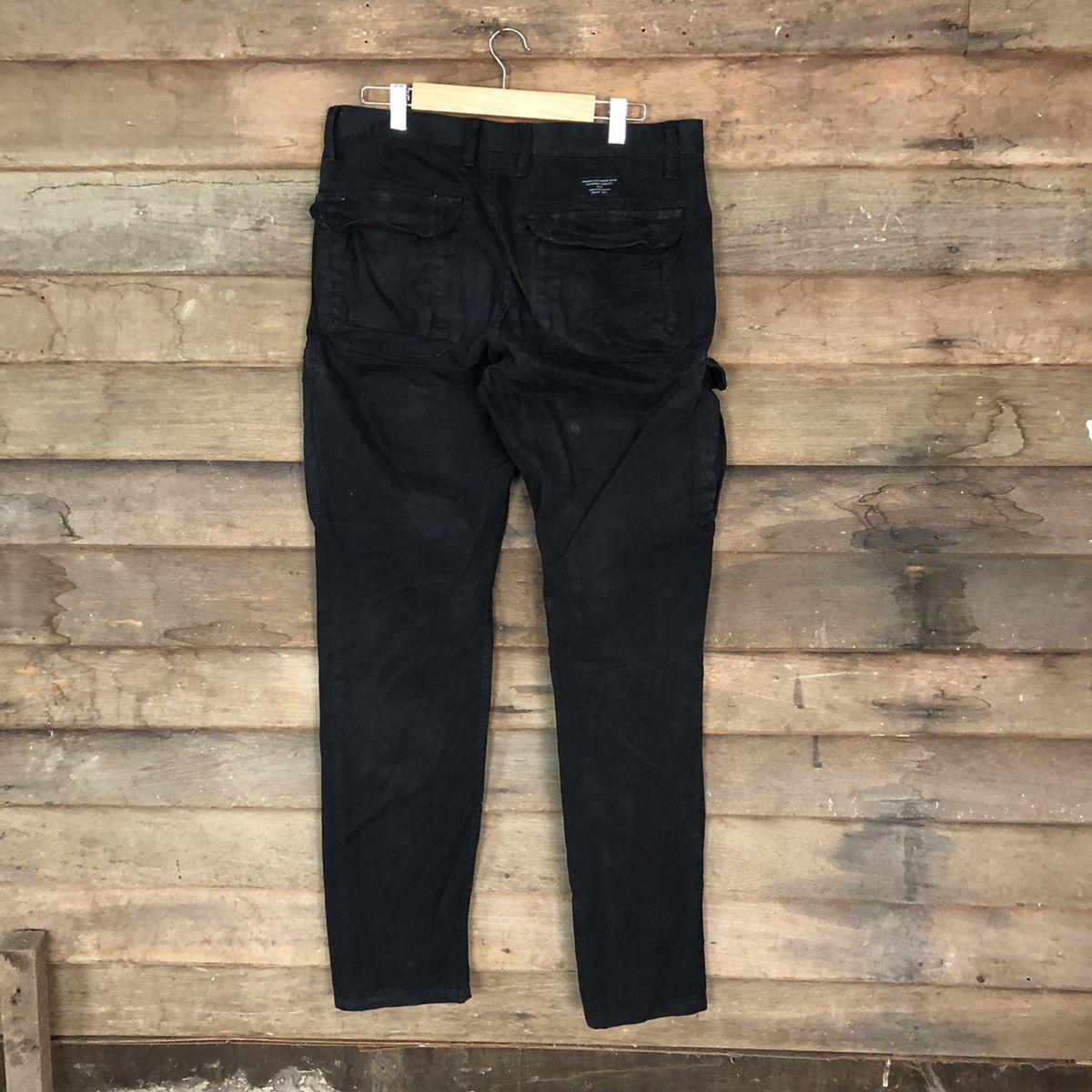 Armani Exchange Armani Exchange Dark blue distressed Cargo Pants #6936 Size US 31 - 11 Thumbnail