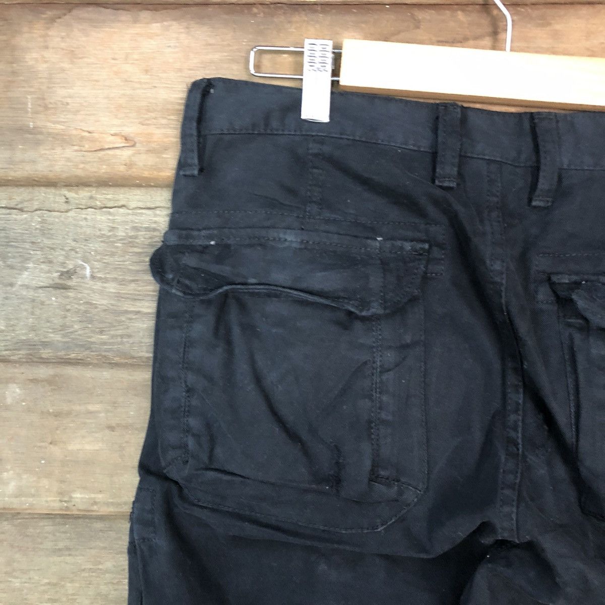 Armani Exchange Armani Exchange Dark blue distressed Cargo Pants #6936 Size US 31 - 14 Thumbnail