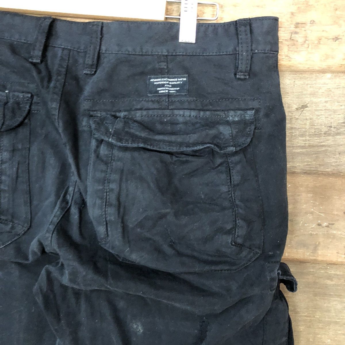 Armani Exchange Armani Exchange Dark blue distressed Cargo Pants #6936 Size US 31 - 15 Thumbnail