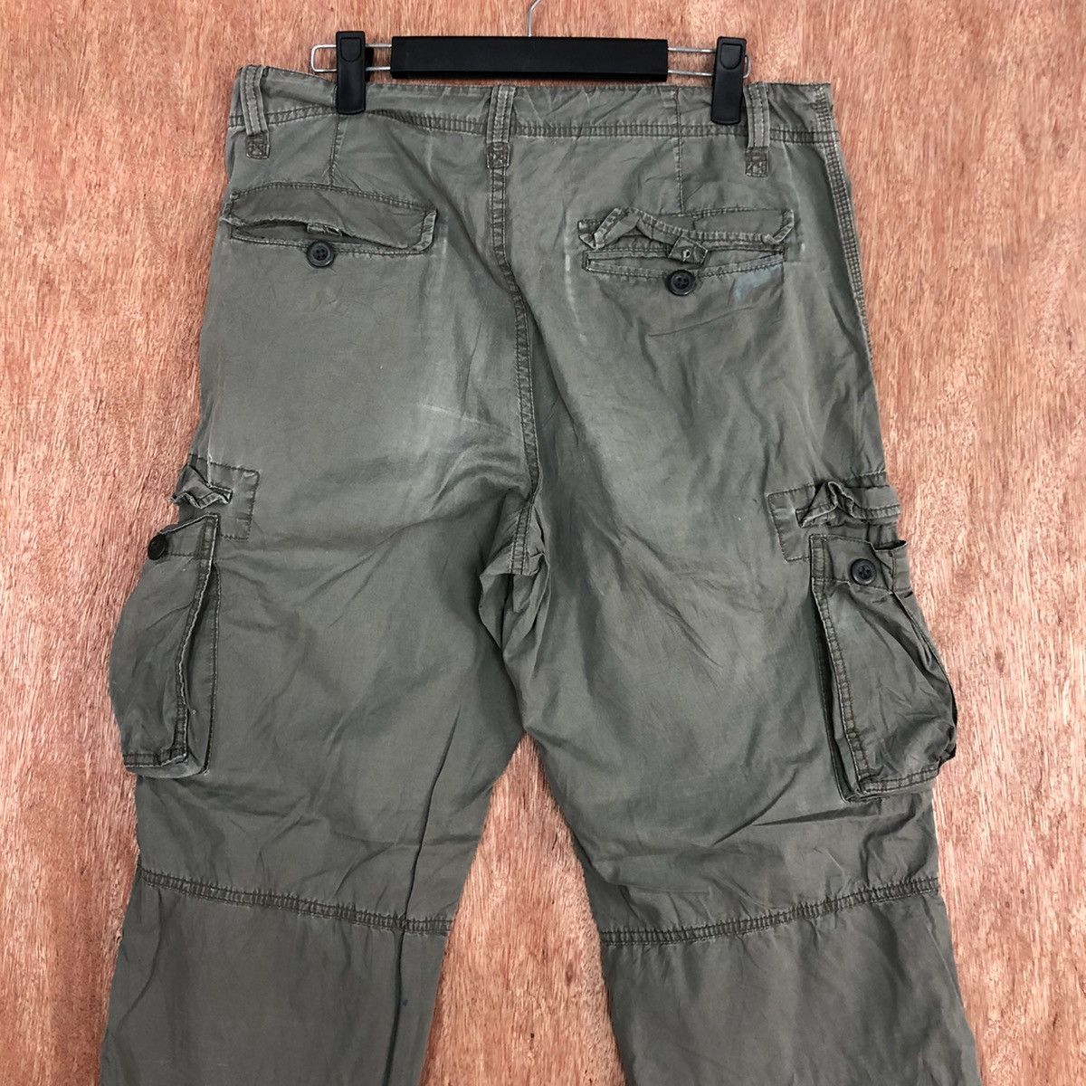 Japanese Brand DLL Japan MUltipocket painter thrashed Cargo Pants #c664 Size US 32 / EU 48 - 10 Thumbnail