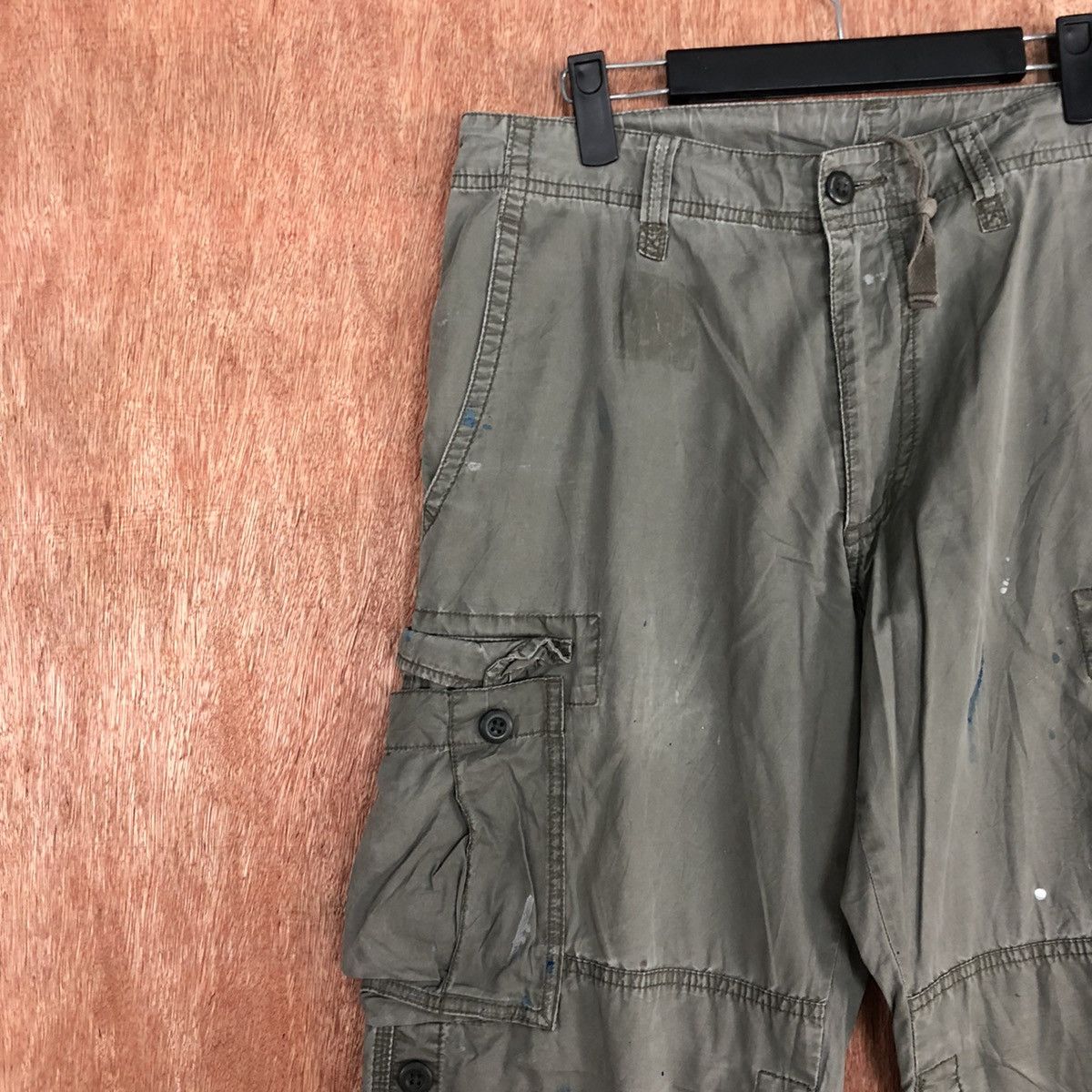 Japanese Brand DLL Japan MUltipocket painter thrashed Cargo Pants #c664 Size US 32 / EU 48 - 6 Thumbnail