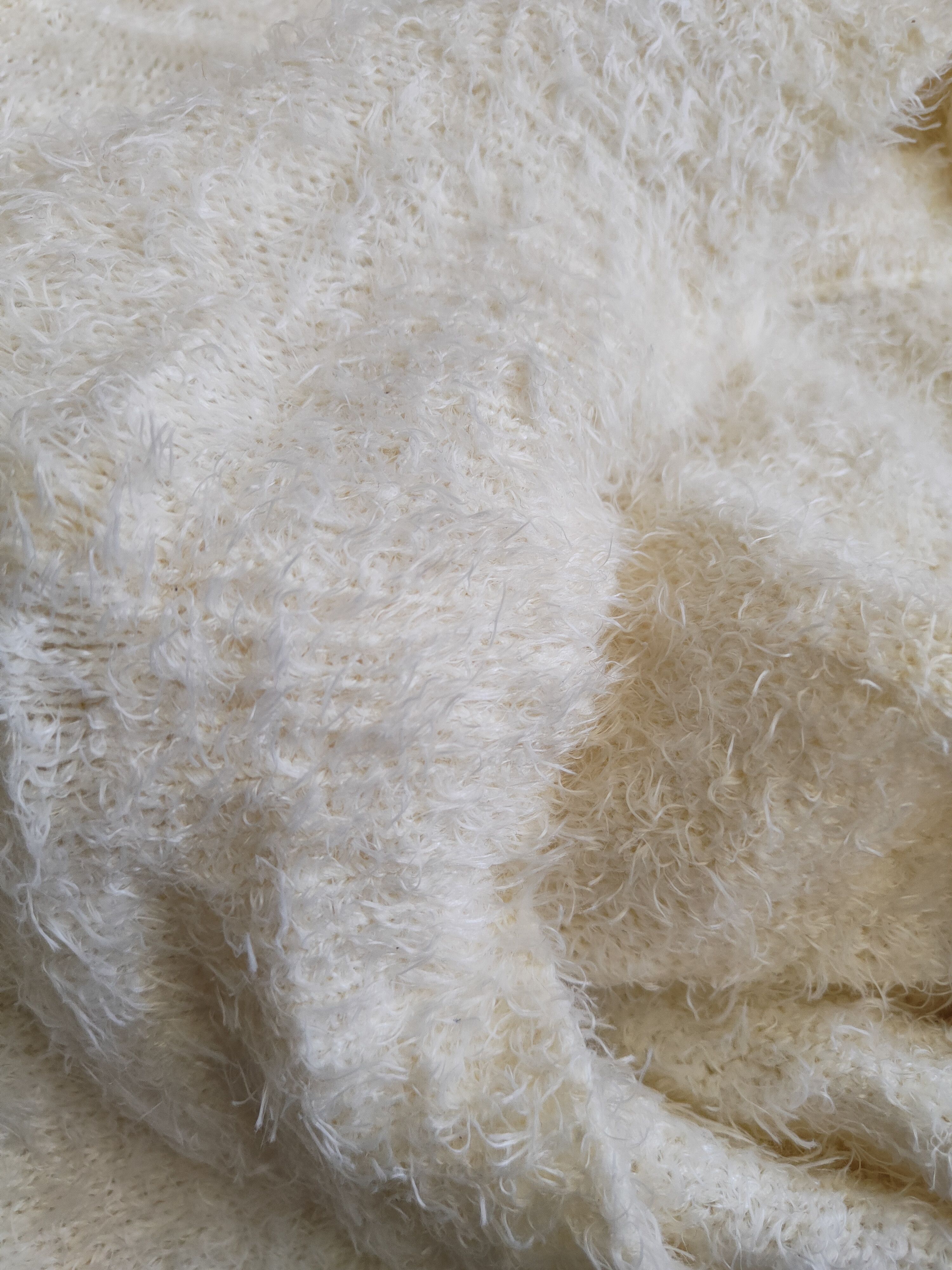 Designer × Homespun Knitwear × Japanese Brand Cote-de Cream Shag Shaggy Fur Mohair Knitwear #S408 Size S / US 4 / IT 40 - 8 Thumbnail