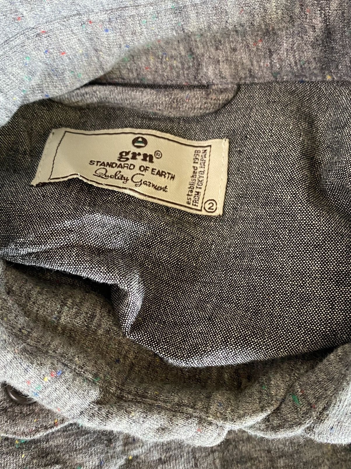 GRN Vintage Japanese Brand grn Texas League Double Pocket Size US M / EU 48-50 / 2 - 9 Thumbnail