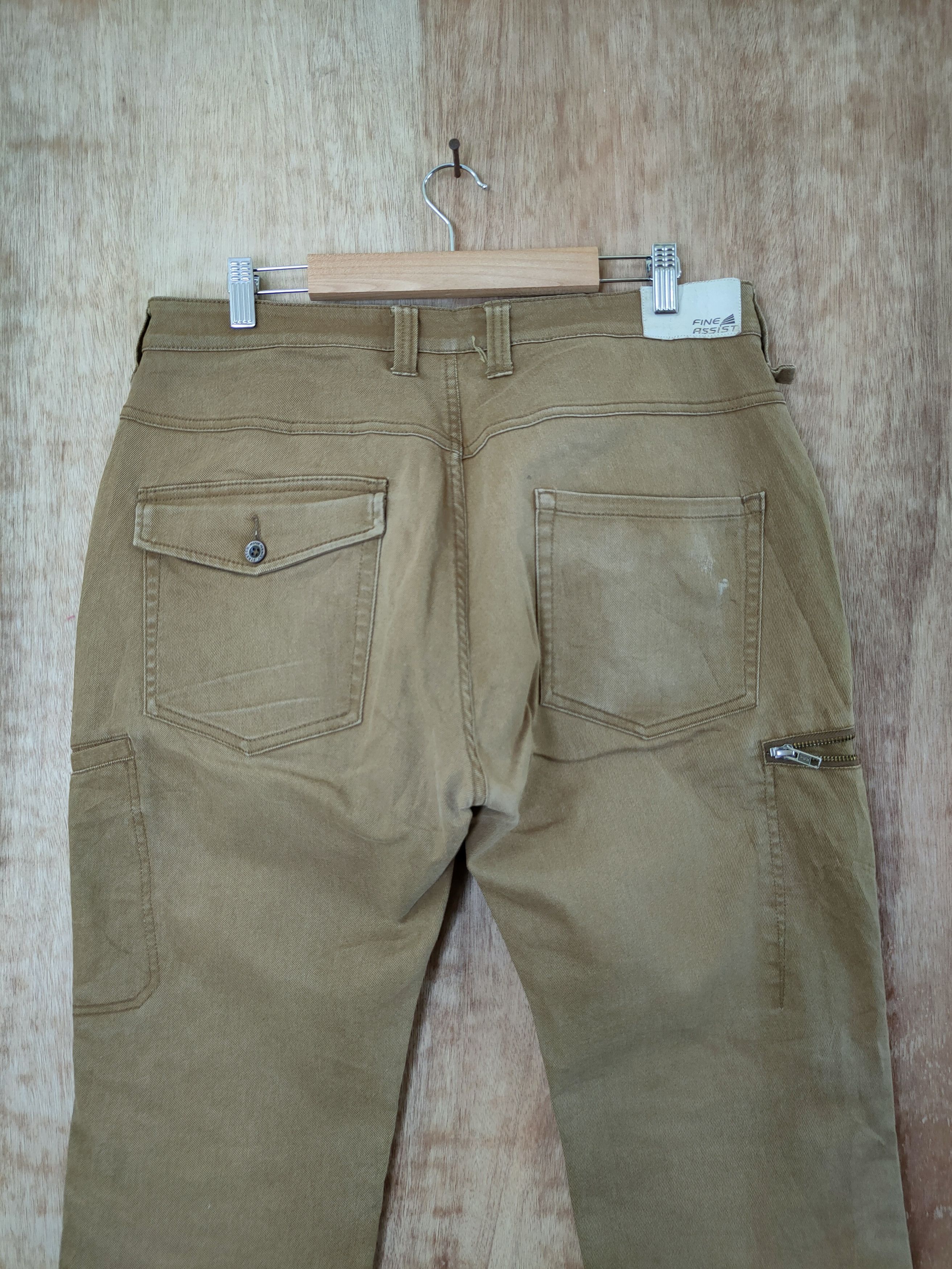 Japanese Brand DLL Fine Assist japan Utility tactical cargo pants #46-322 Size US 34 / EU 50 - 7 Thumbnail