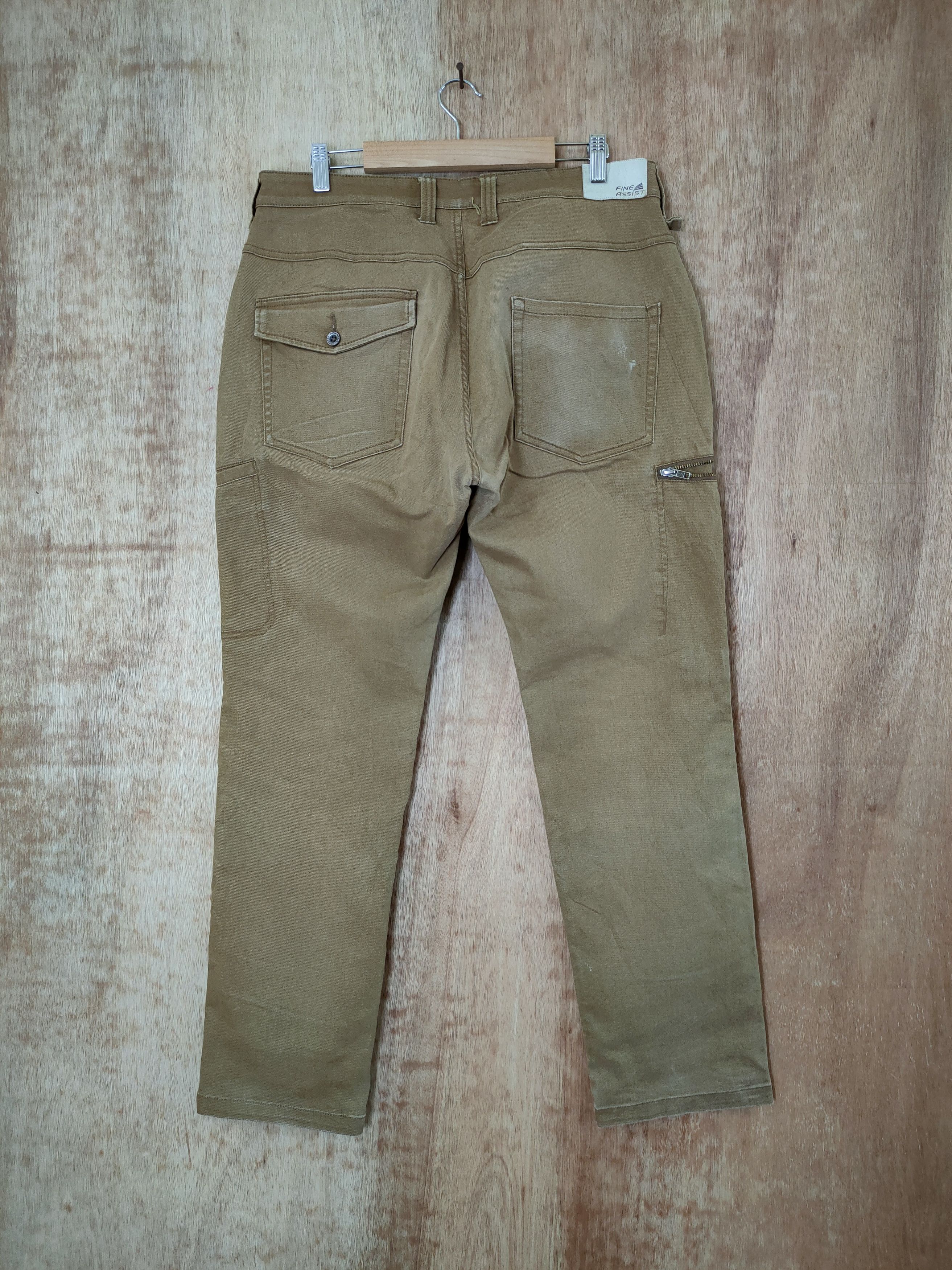 Japanese Brand DLL Fine Assist japan Utility tactical cargo pants #46-322 Size US 34 / EU 50 - 5 Thumbnail