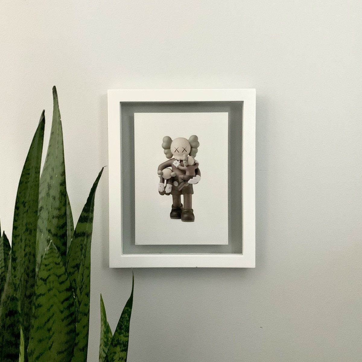 image of Kaws Clean Slate Vinyl Figure Poster in White, Men's