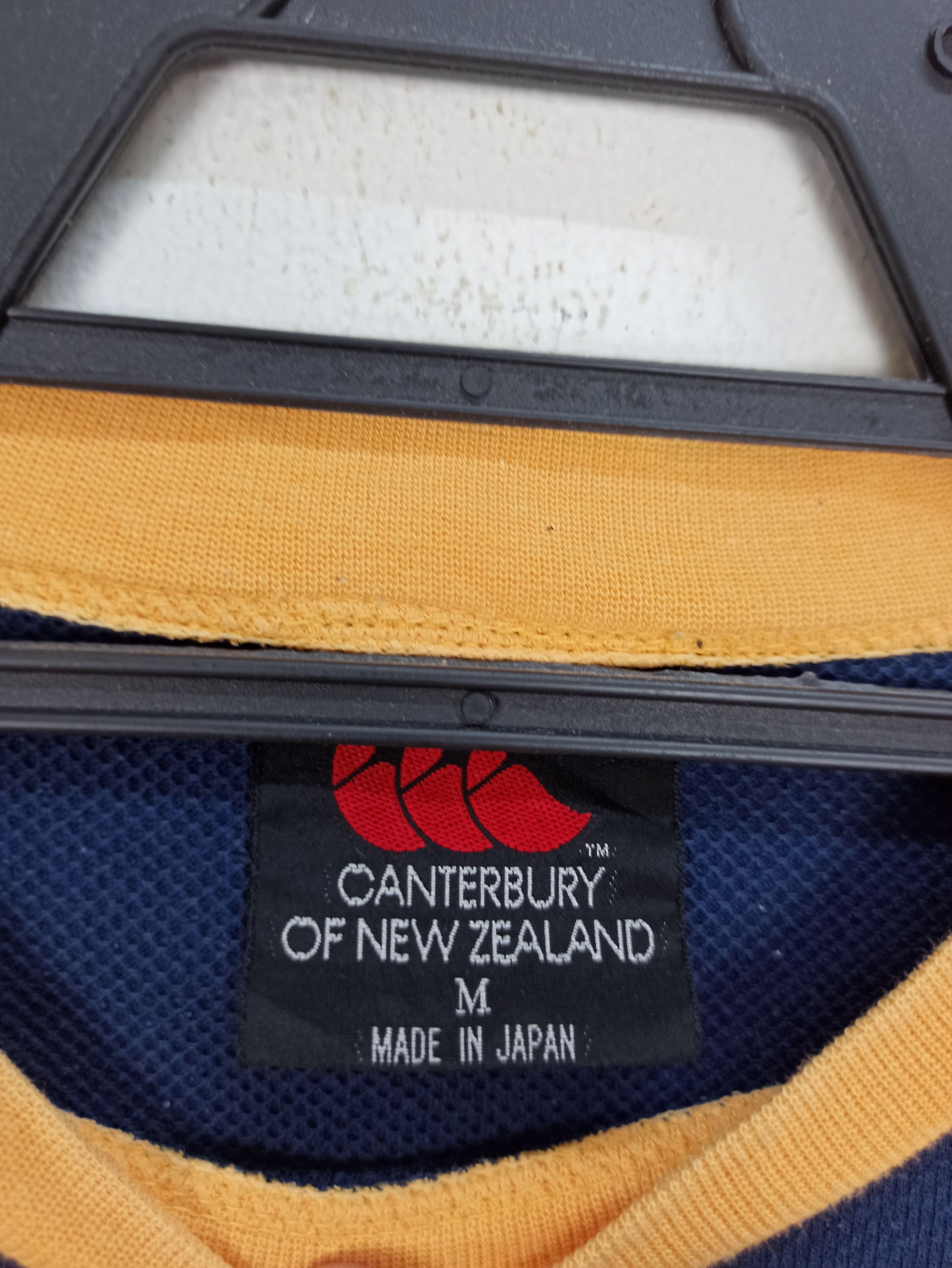 All Blacks Vintage Canterbury Of New Zealand T-shirt Made in Japan Size US M / EU 48-50 / 2 - 4 Thumbnail