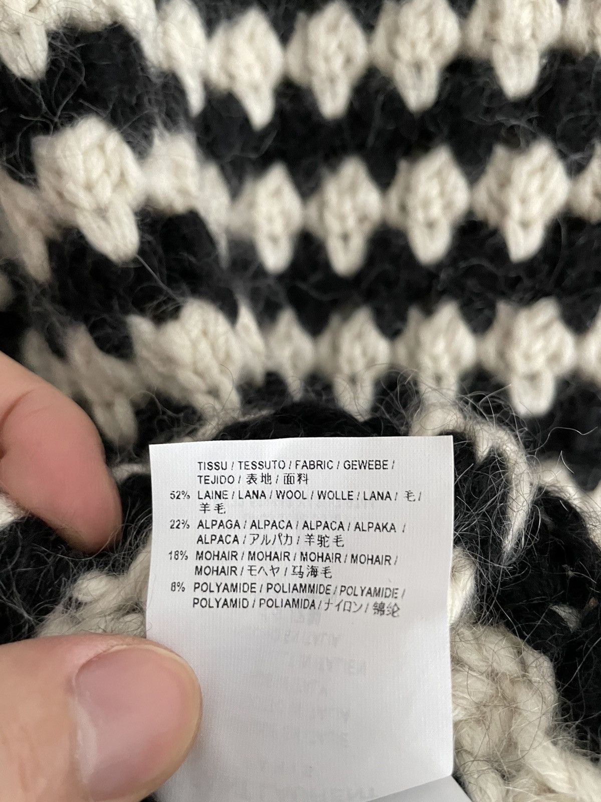 Saint Laurent Paris Sold Out Rare Geometric Runway Graphic Sweater Brand New Size US XL / EU 56 / 4 - 5 Thumbnail