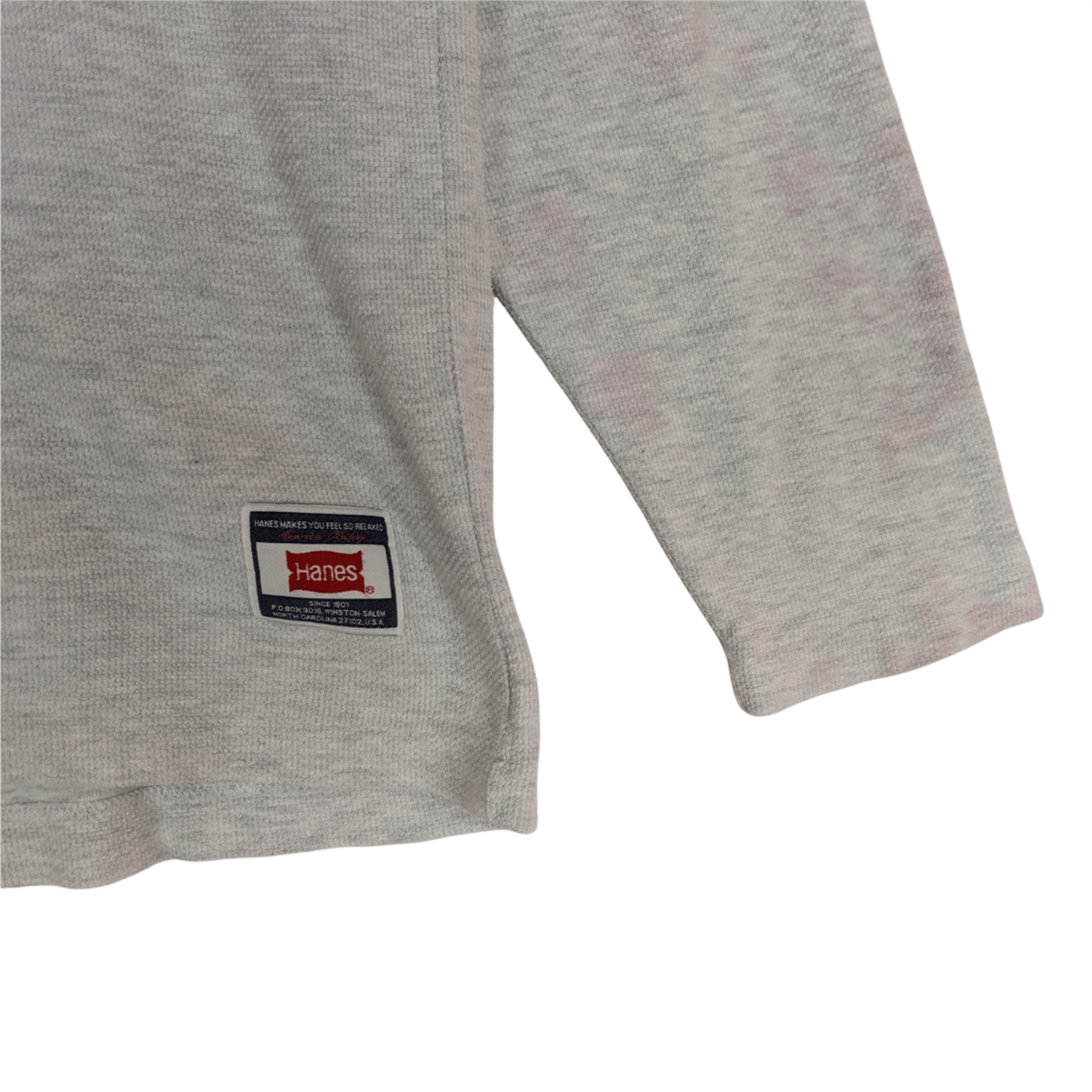 Hanes × Vintage Vintage 90's HANES Plain Jumper Pullover Sweatshirt Size US L / EU 52-54 / 3 - 5 Thumbnail